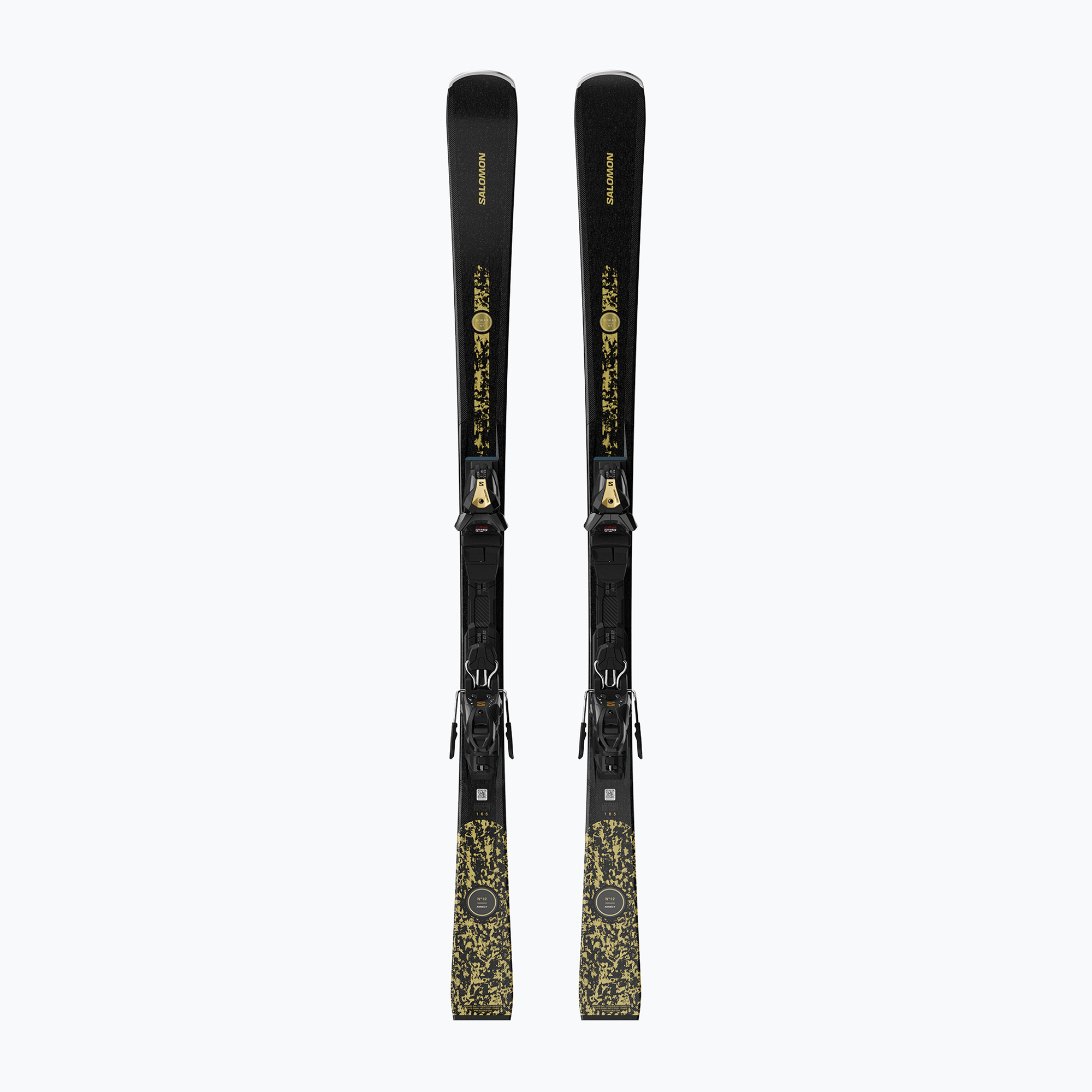 Dámské sjezdové lyže   vázání Salomon S/Max N°12   MI11 GW black/glitter