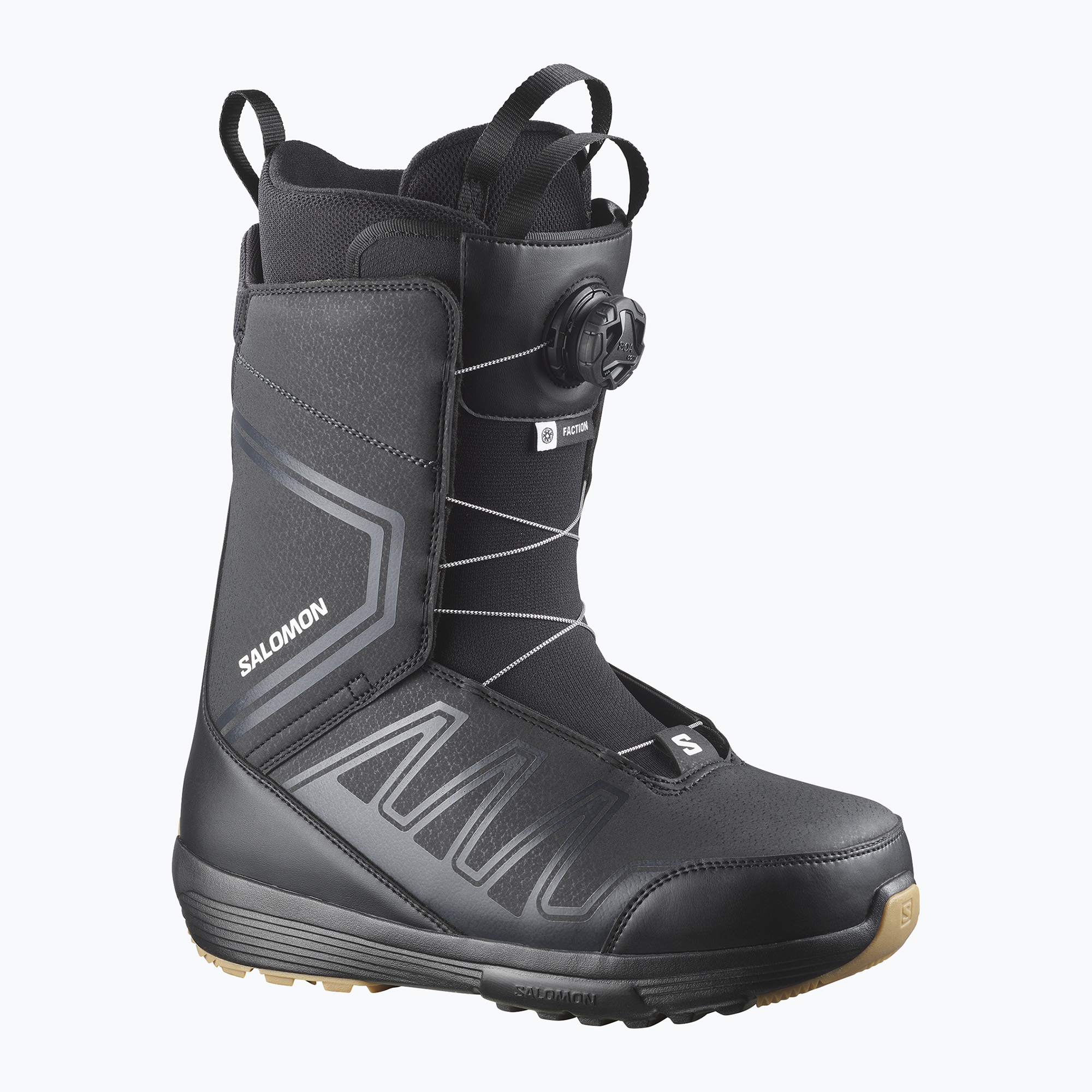 Мъжки сноуборд обувки Salomon Faction Boa black/black/black