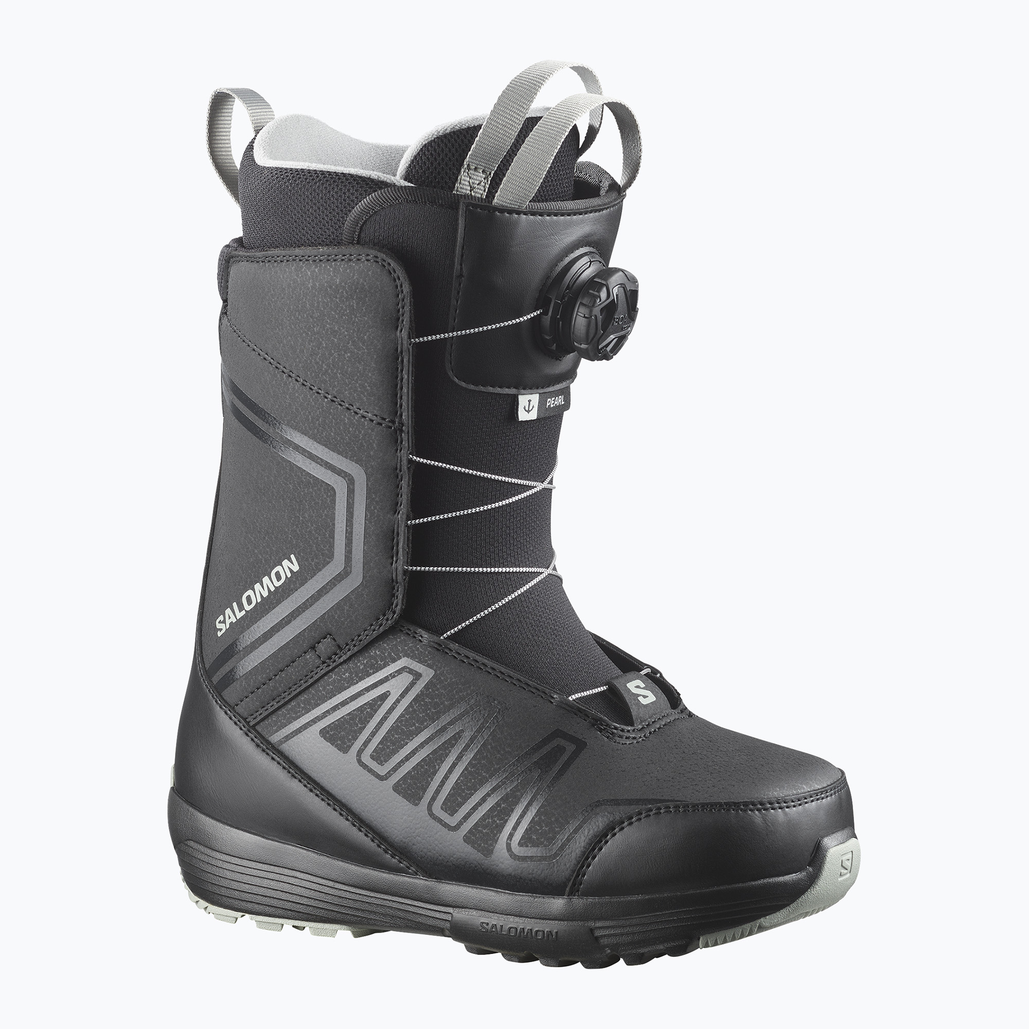 Дамски сноуборд обувки Salomon Pearl Boa W black/black/wrought iron