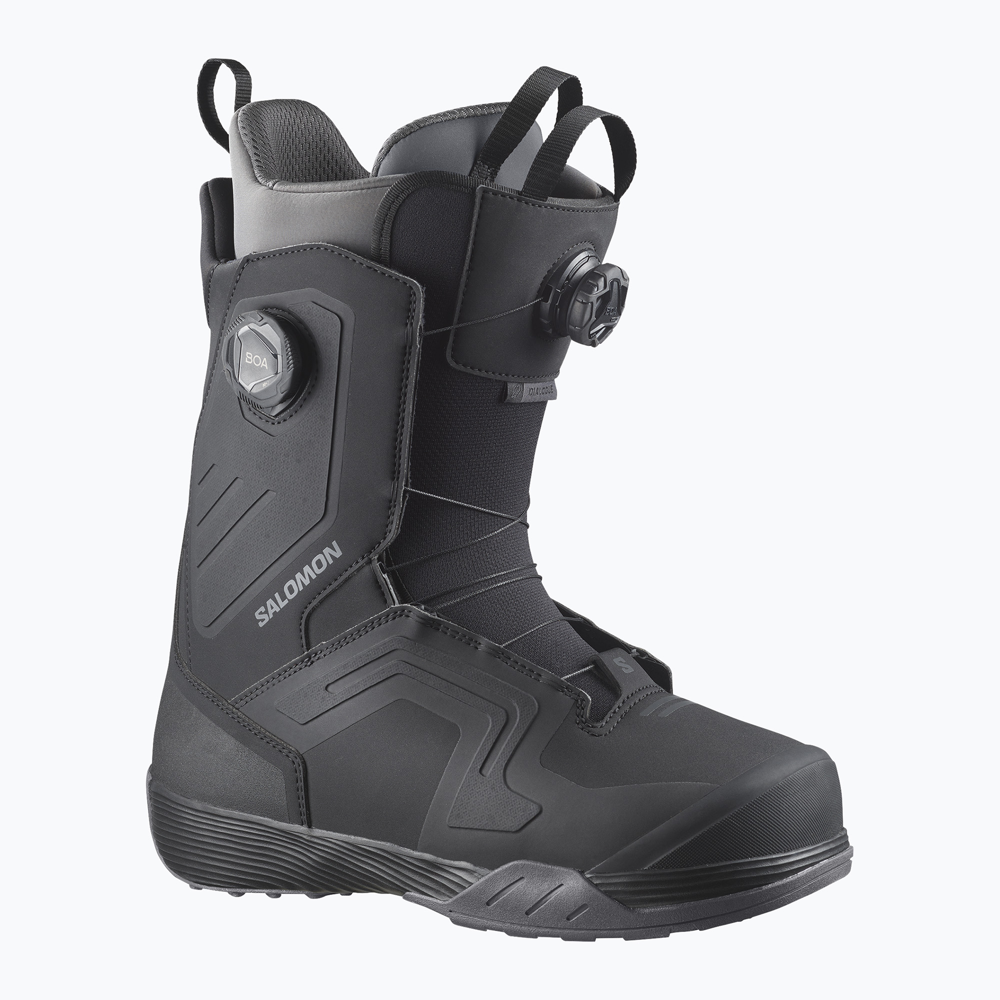 Мъжки сноуборд обувки Salomon Dialogue Dual Boa black/black/asphalt