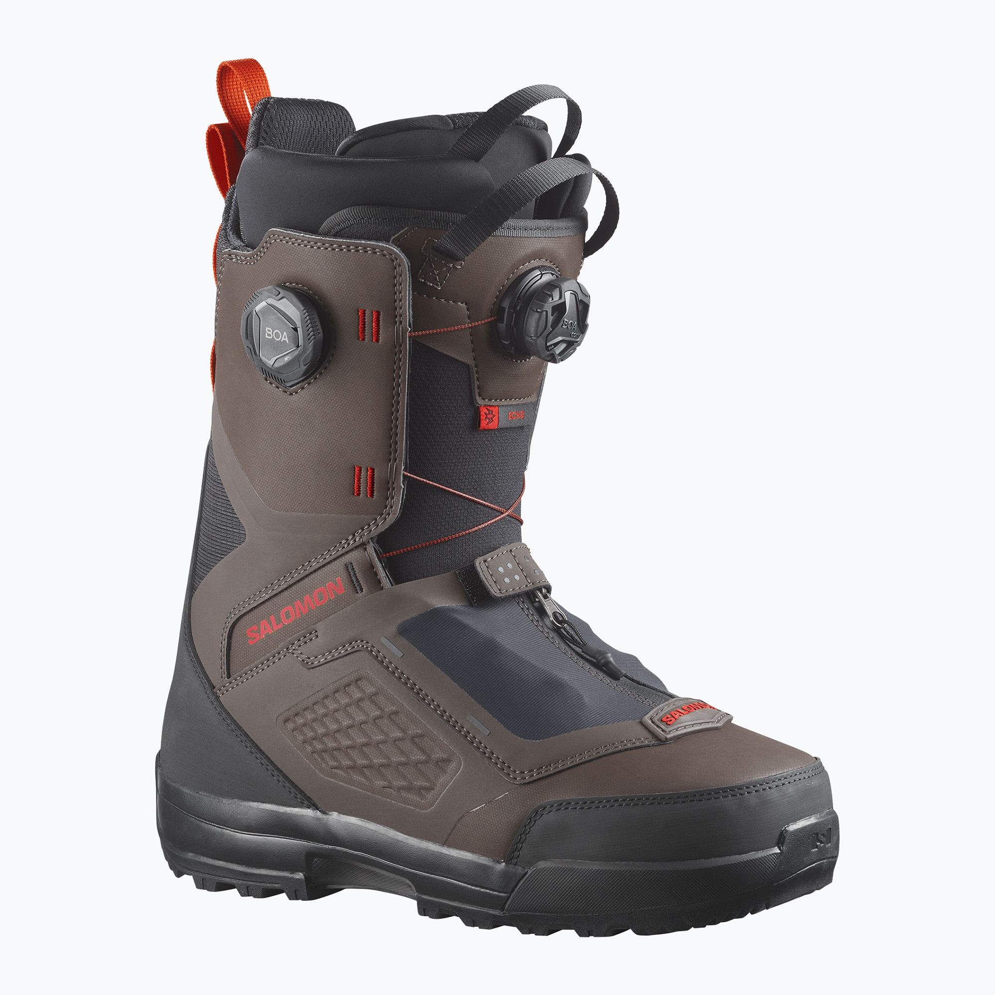 Мъжки сноуборд обувки Salomon Echo Dual Boa black/wren/fiery red
