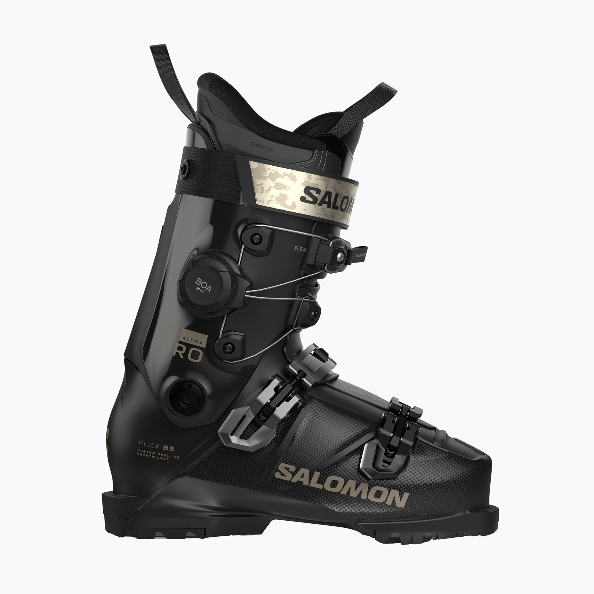 Дамски ски обувки Salomon S/Pro Alpha C Boa 85 W black/dark gray met./light bronze met.