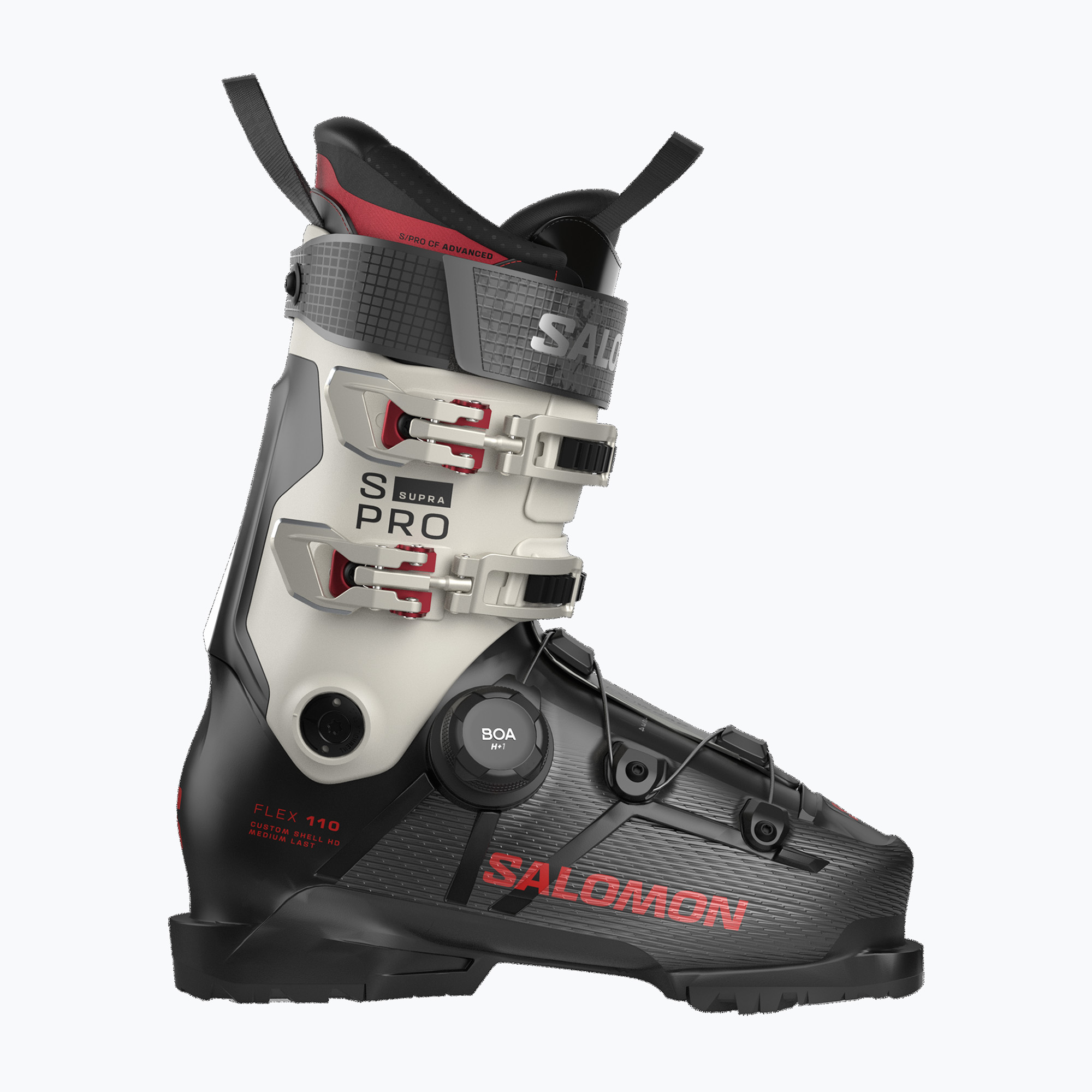 Pánské lyžařské boty Salomon S/PRO Supra S Boa 110 black/gray aurora/samba met