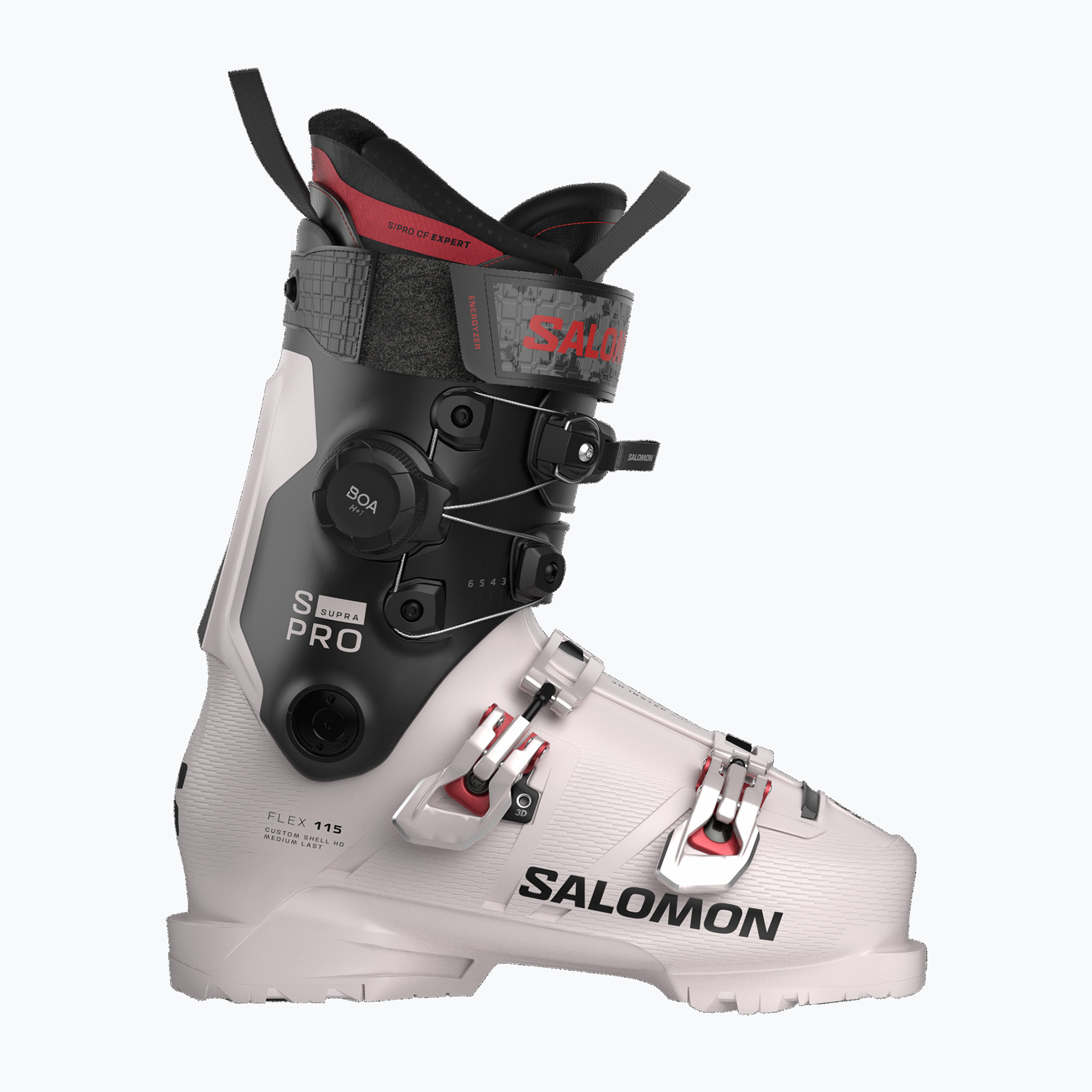 Dámské lyžařské boty Salomon S/PRO Supra C Boa 115 W lilac ash/black/samba met