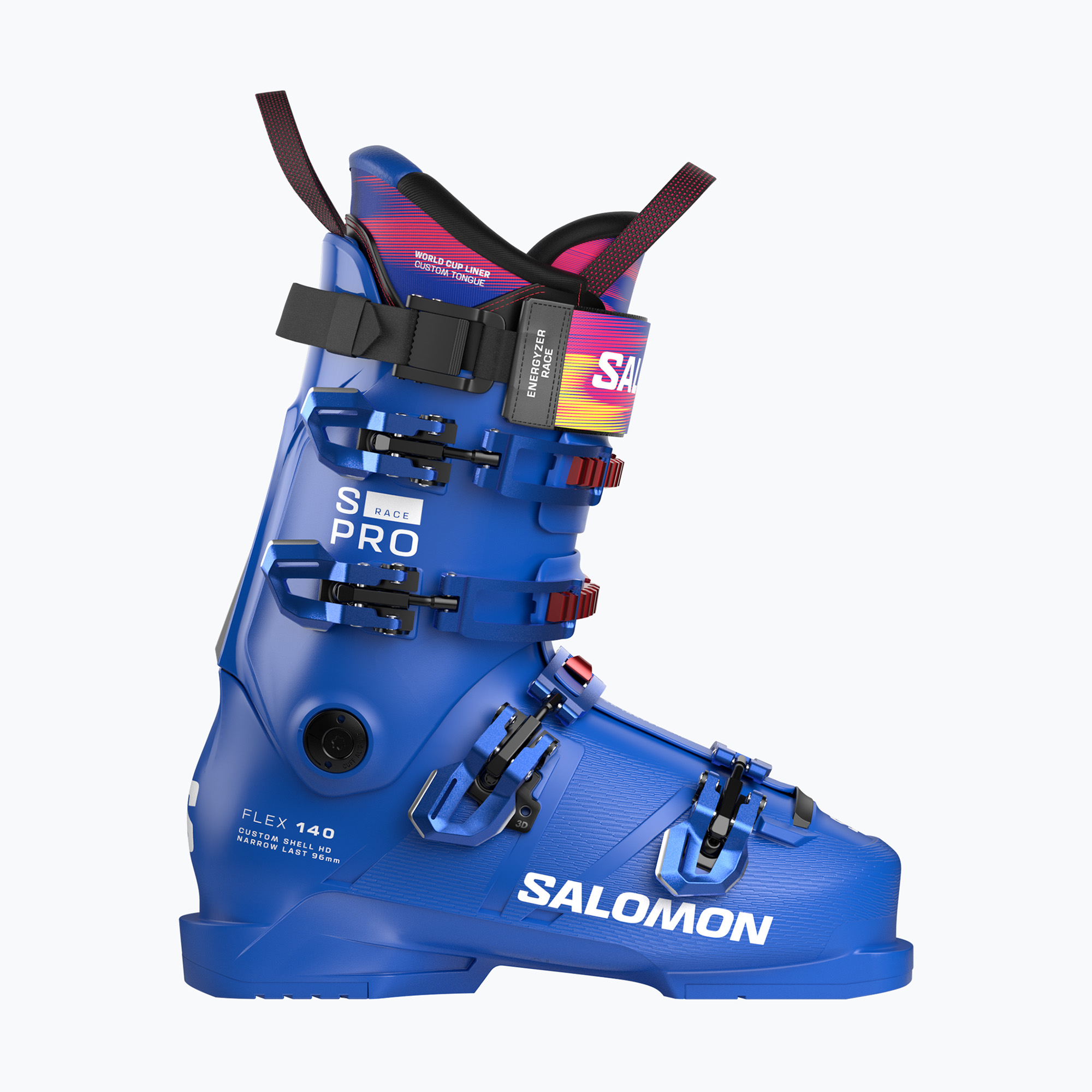 Мъжки ски обувки Salomon S/Pro Race 140 race blue/white/equipe red