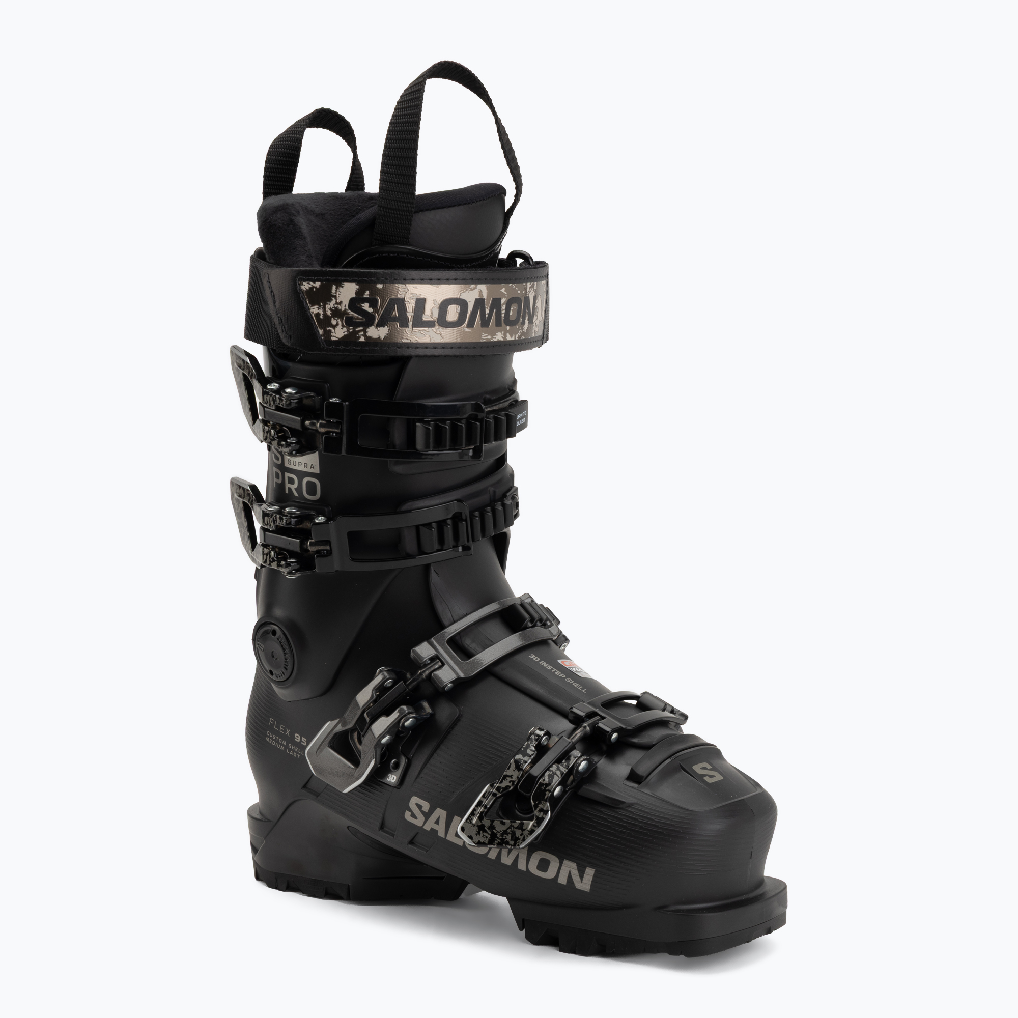 Дамски ски обувки Salomon S/PRO Supra 95 W black/dark gray met/light bronze met
