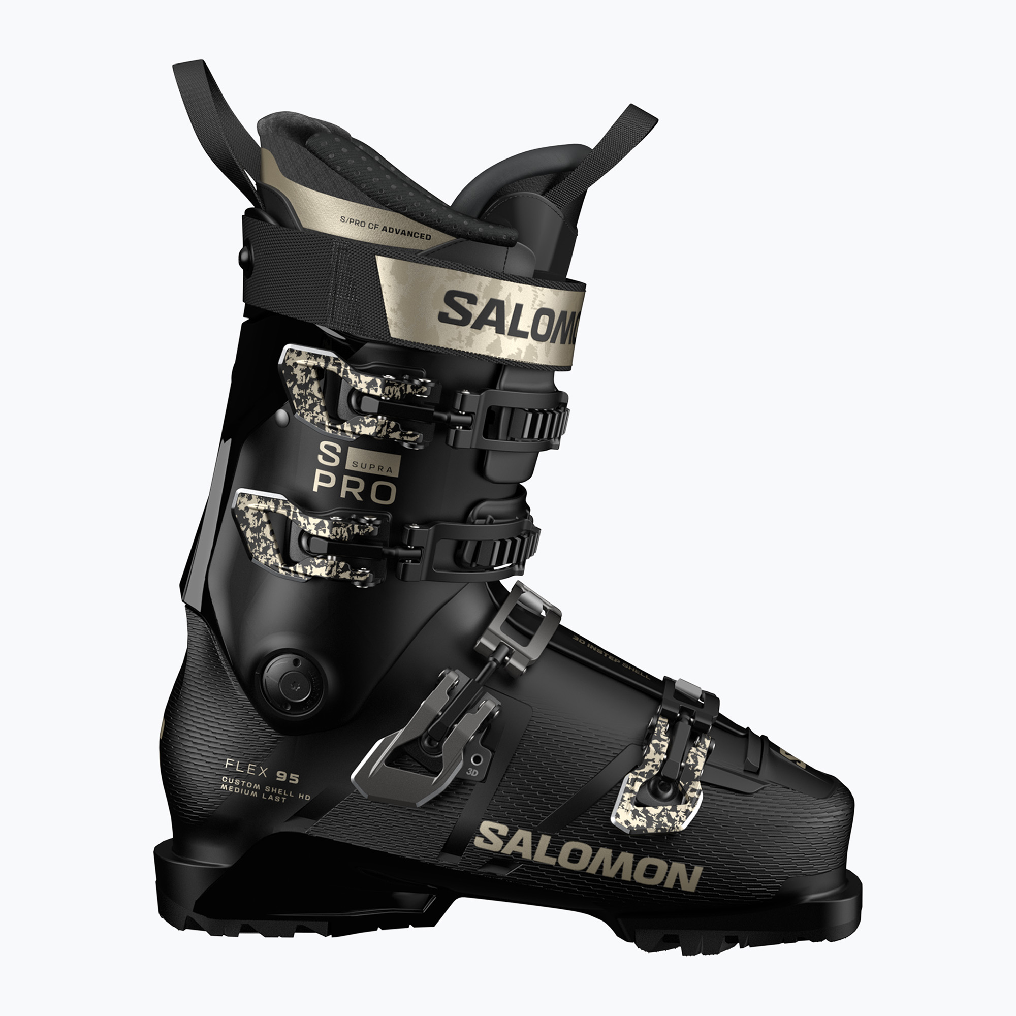 Dámské lyžařské boty Salomon S/PRO Supra 95 W black/dark gray met/light bronze met