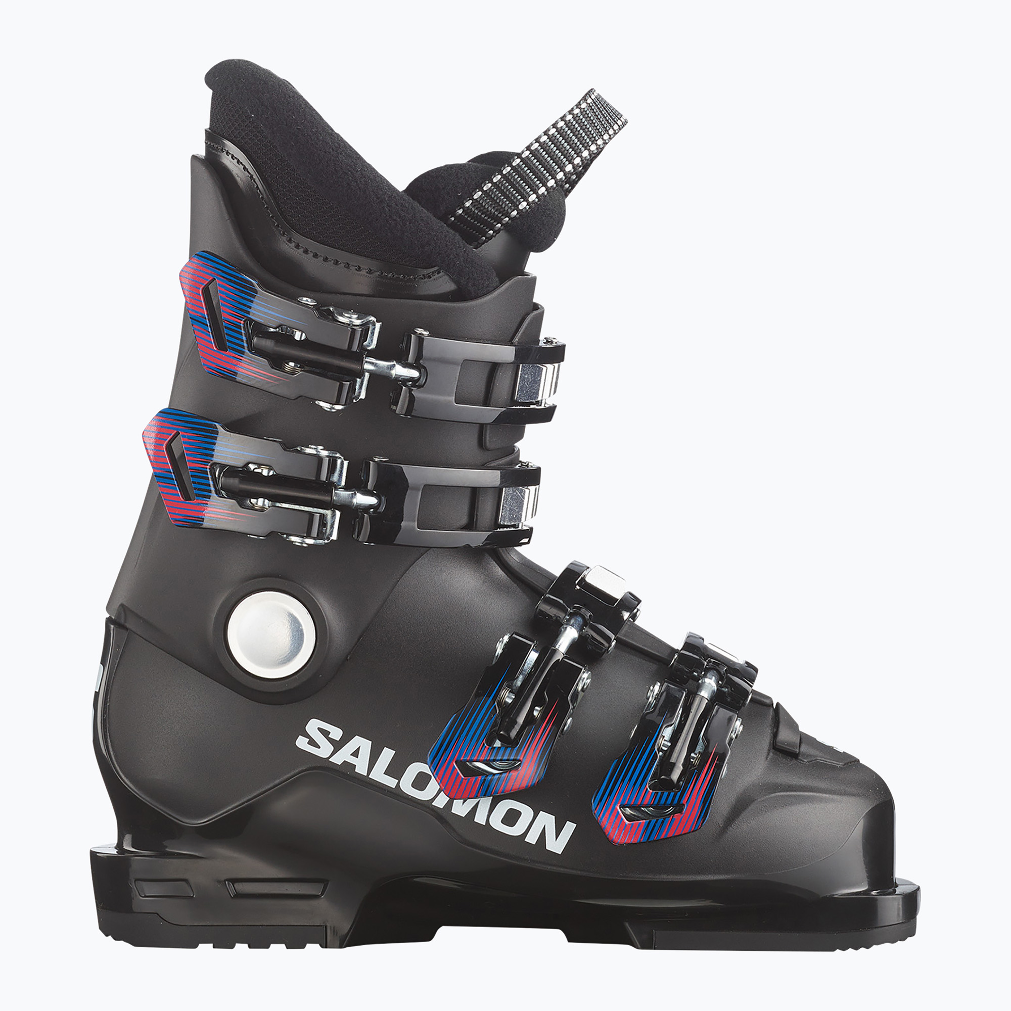 Детски ски обувки Salomon T4 M Jr black/black/white