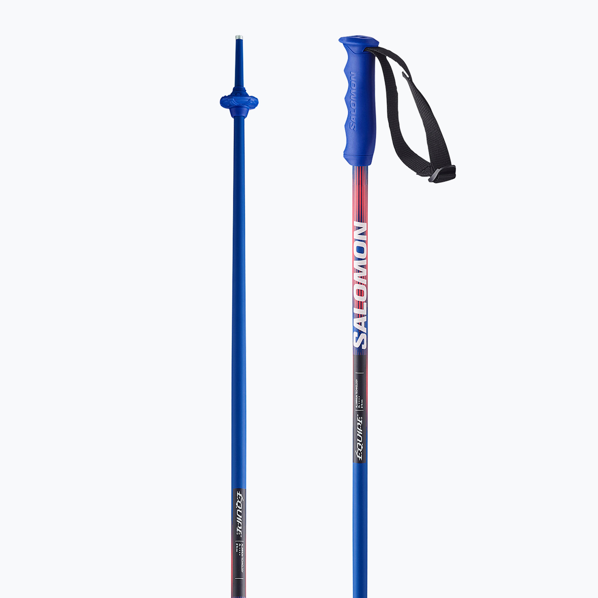 Детски скиорски щеки Salomon Equipe ALU Jr race blue/red