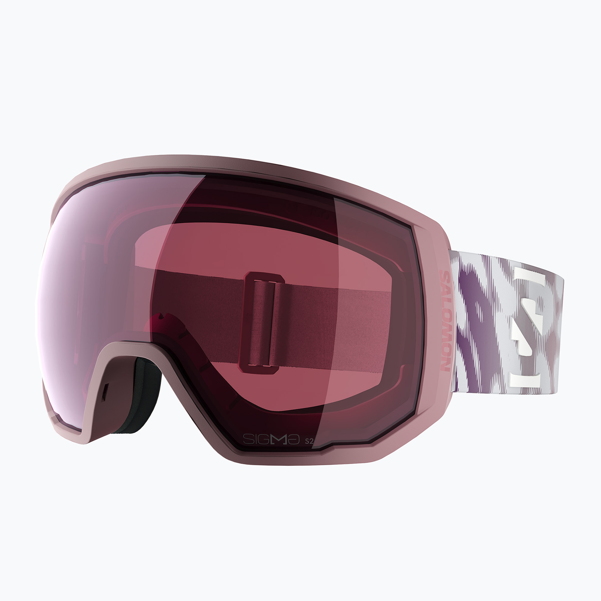Скиорскa маска Salomon Radium Pro Outline Sigma S2 S1 dawn pink/sigma silver pink/sigma light blue