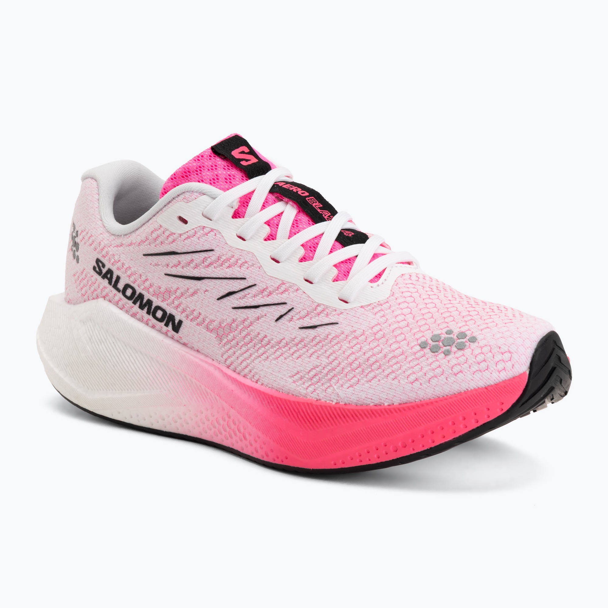 Buty do biegania damskie Salomon Aero Blaze 4 white/knockout pink | WYSYŁKA W 24H | 30 DNI NA ZWROT