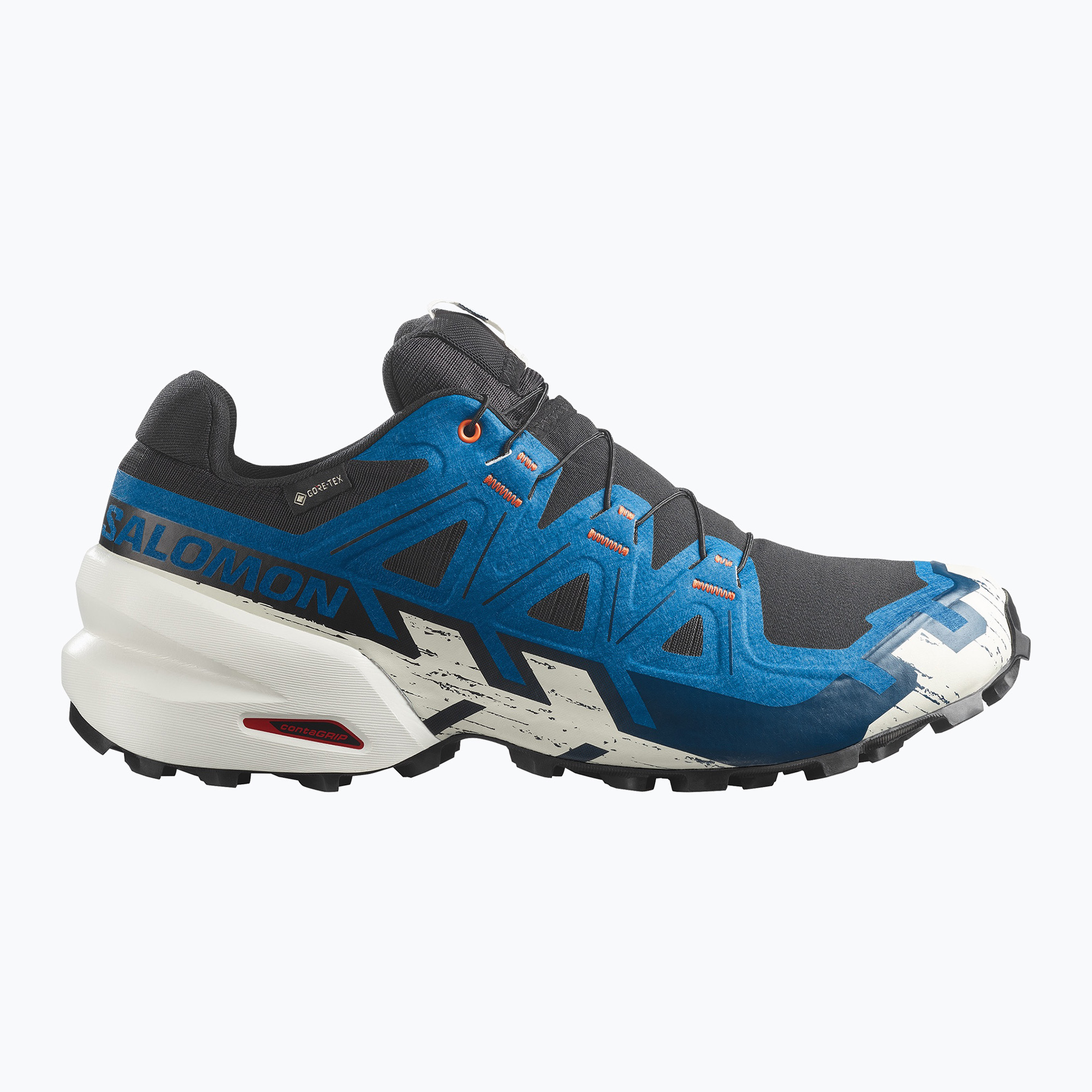 Încălțăminte de alergare pentru bărbați Salomon Speedcross 6 GTX black/mykonos blue
