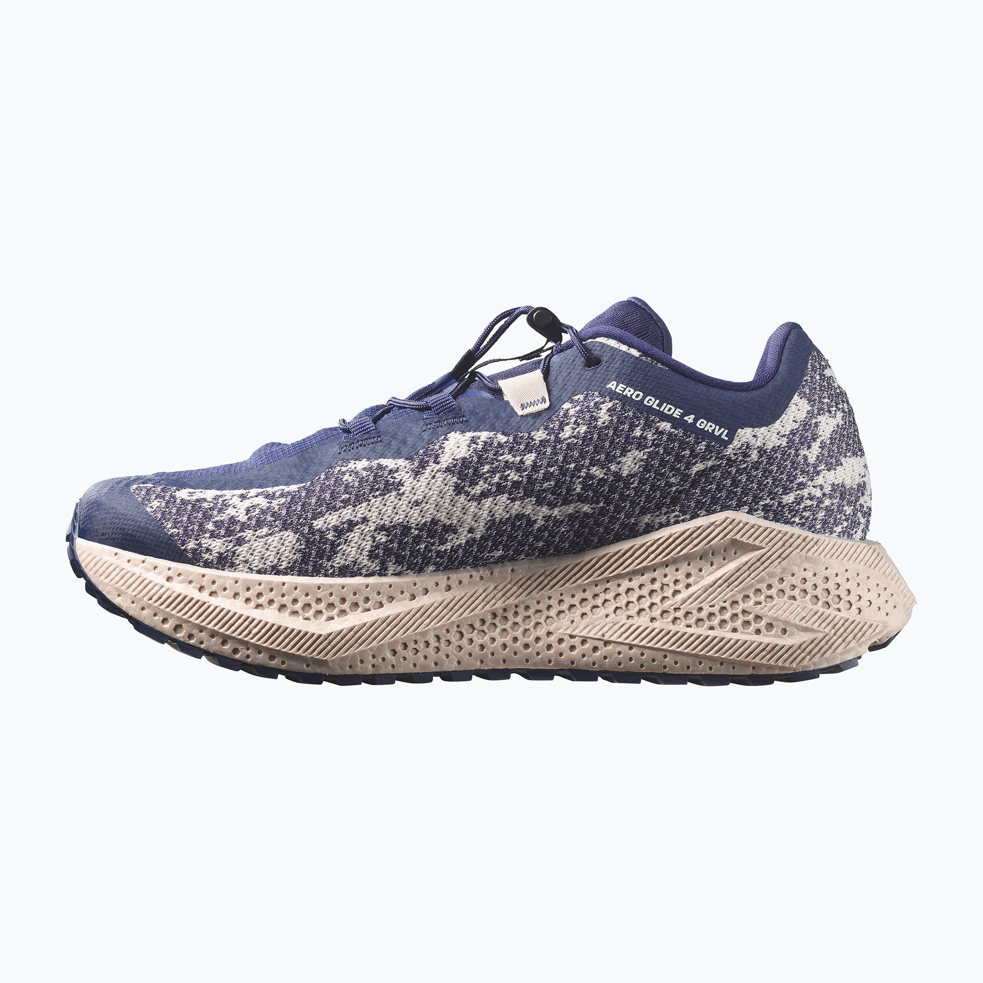 Încălțăminte de alergare pentru bărbați Salomon Aero Glide 4 GRVL maritime blue/silver cloud