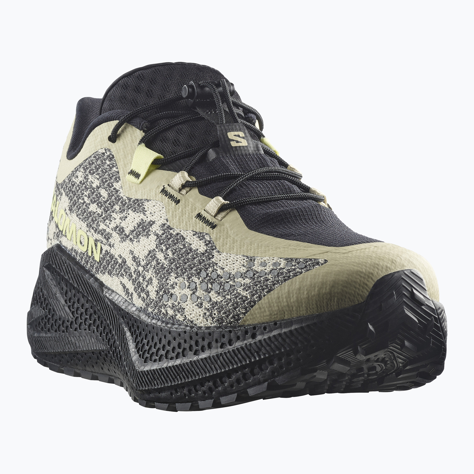 Buty do biegania męskie Salomon Aero Glide 4 GRVL bog/black