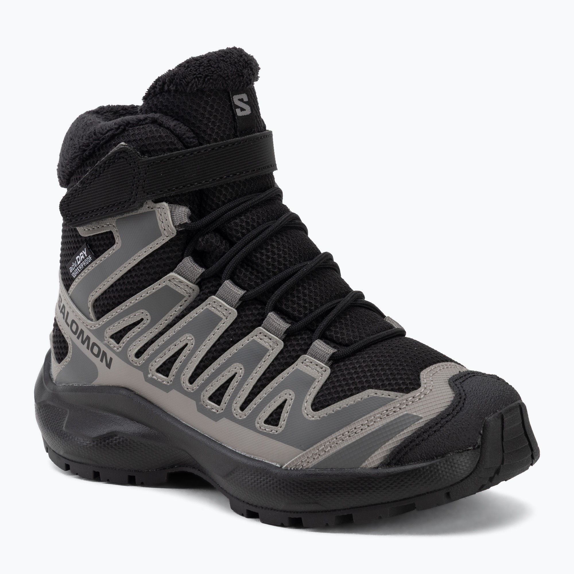 Детски туристически обувки Salomon XA Pro Winter Waterproof black/castlerock