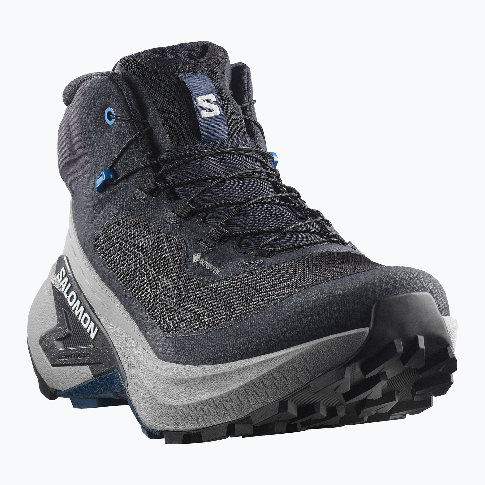 Pánske turistické topánky Salomon Genesis Mid GTX dark navy/spellbound