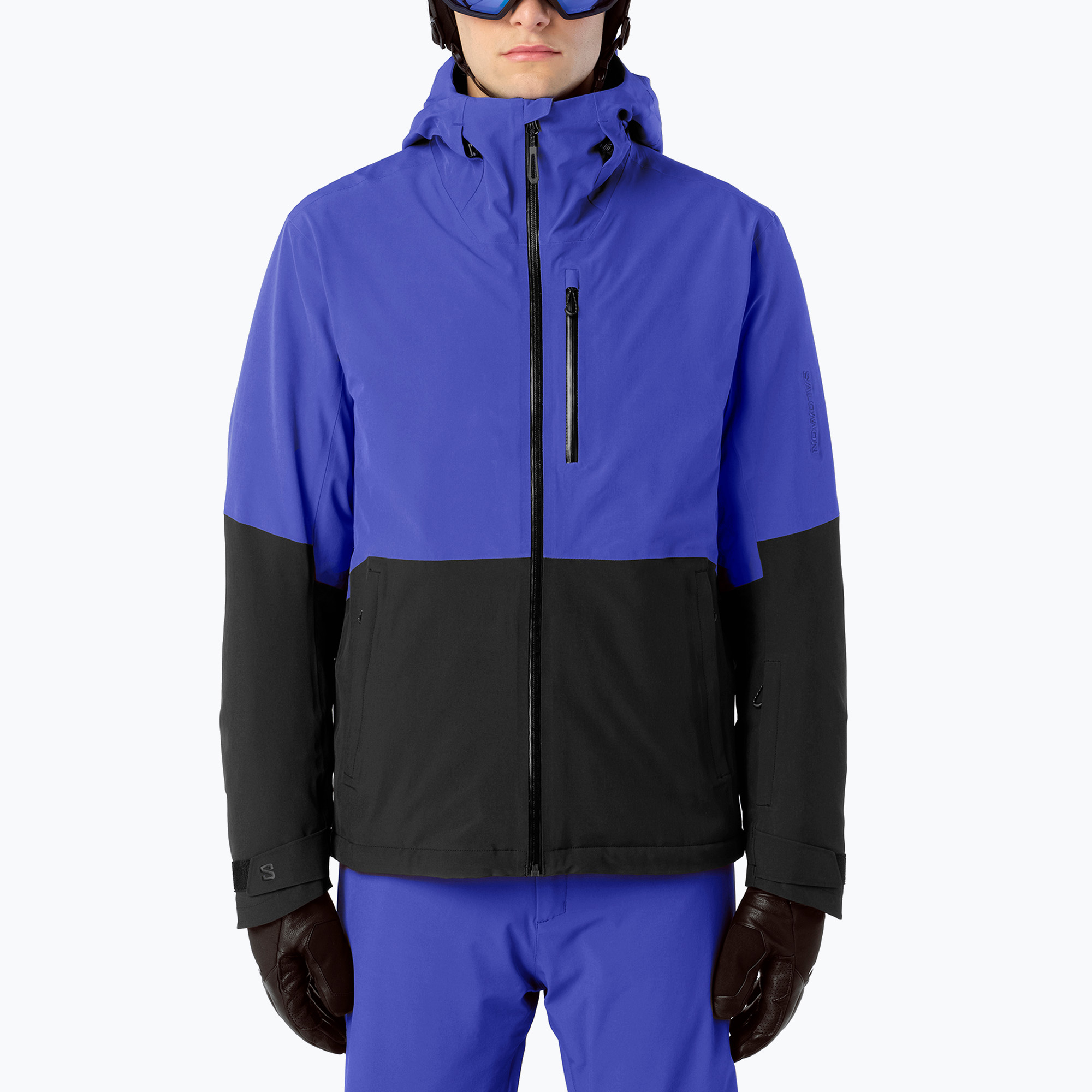 Мъжко скиорско яке Salomon Highland clematis blue/deep black