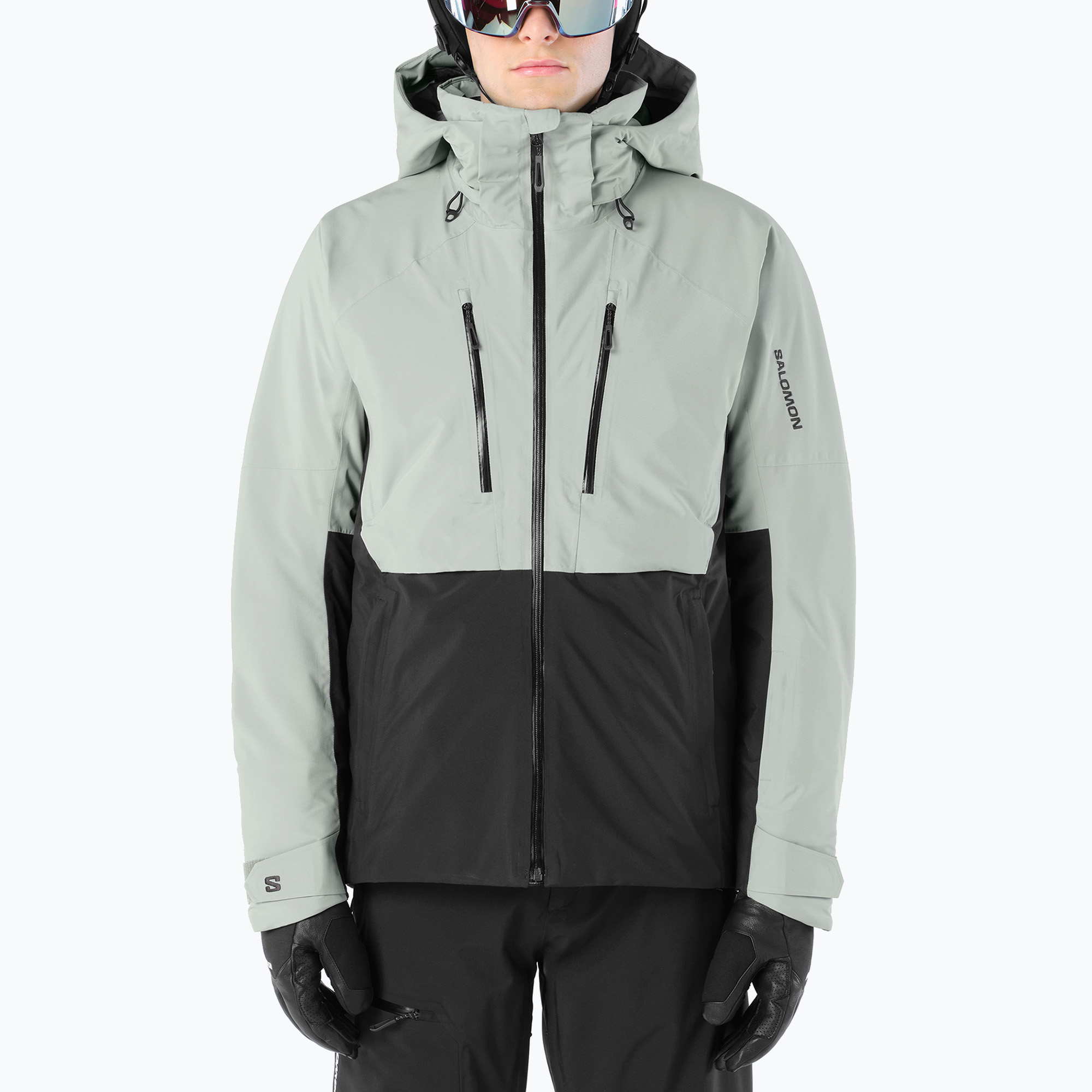 Мъжко скиорско яке Salomon Brilliant 2.0 wrought iron/deep black