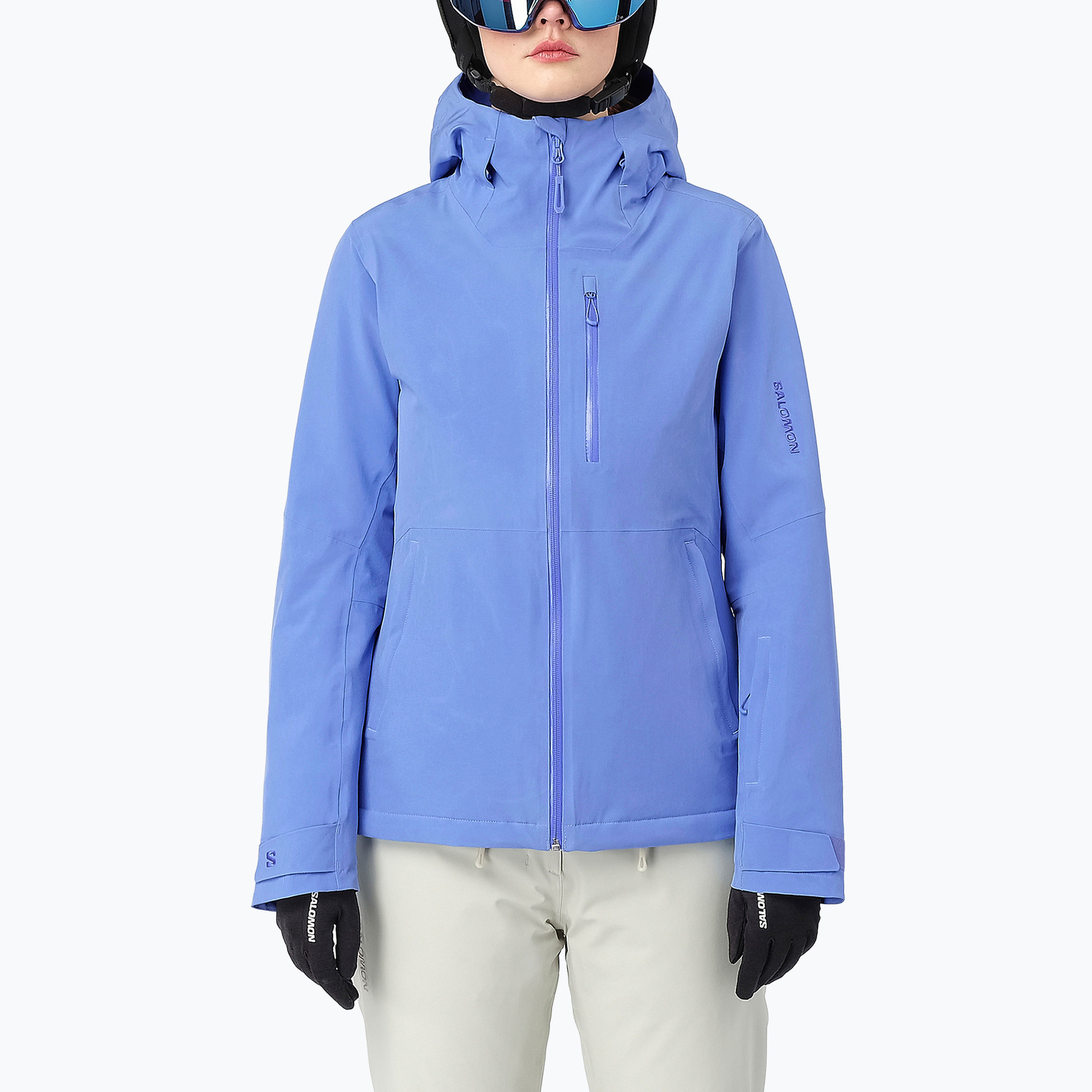 Дамско скиорско яке Salomon Highland wedgewood