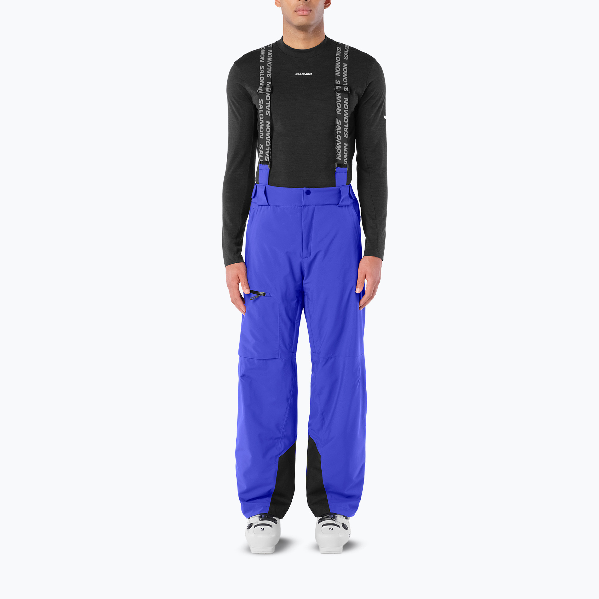 Мъжки скиорски панталони Salomon Brilliant clematis blue