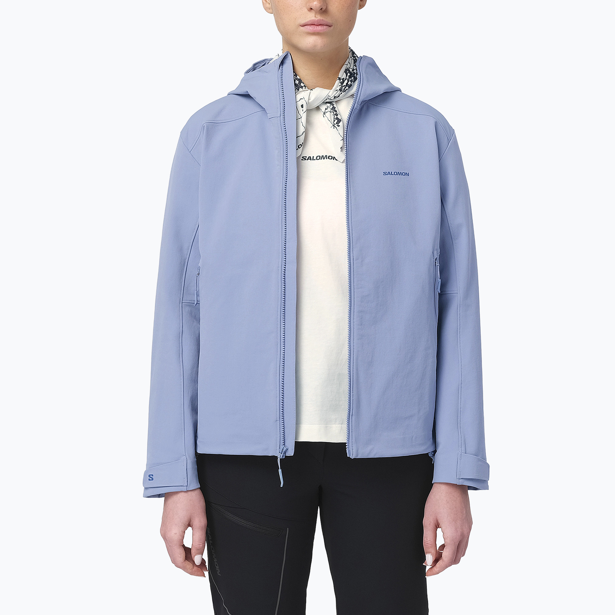 Dámska bunda Salomon Outpeak Softshell tempest