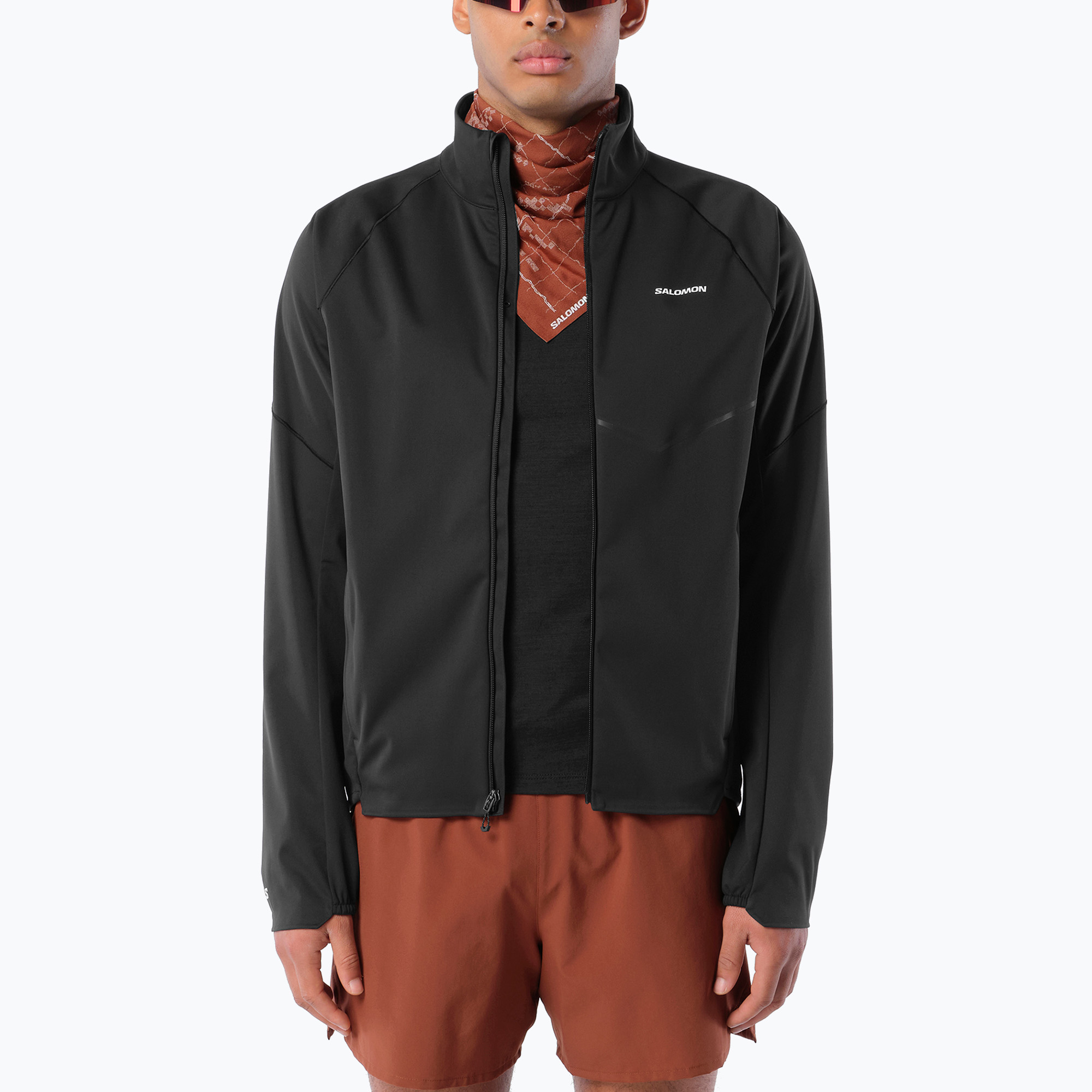 Мъжко яке за бягане Salomon Sense Softshell Jacket deep black