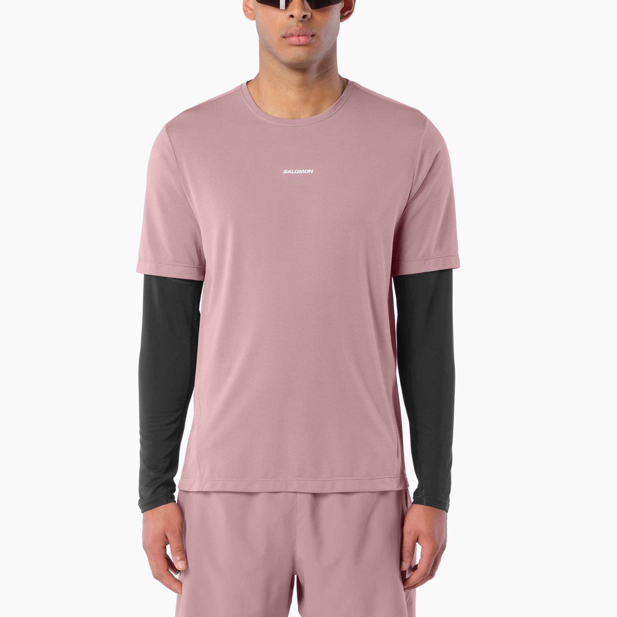 Мъжка тениска за бягане Salomon Shakeout Core SS Tee antler