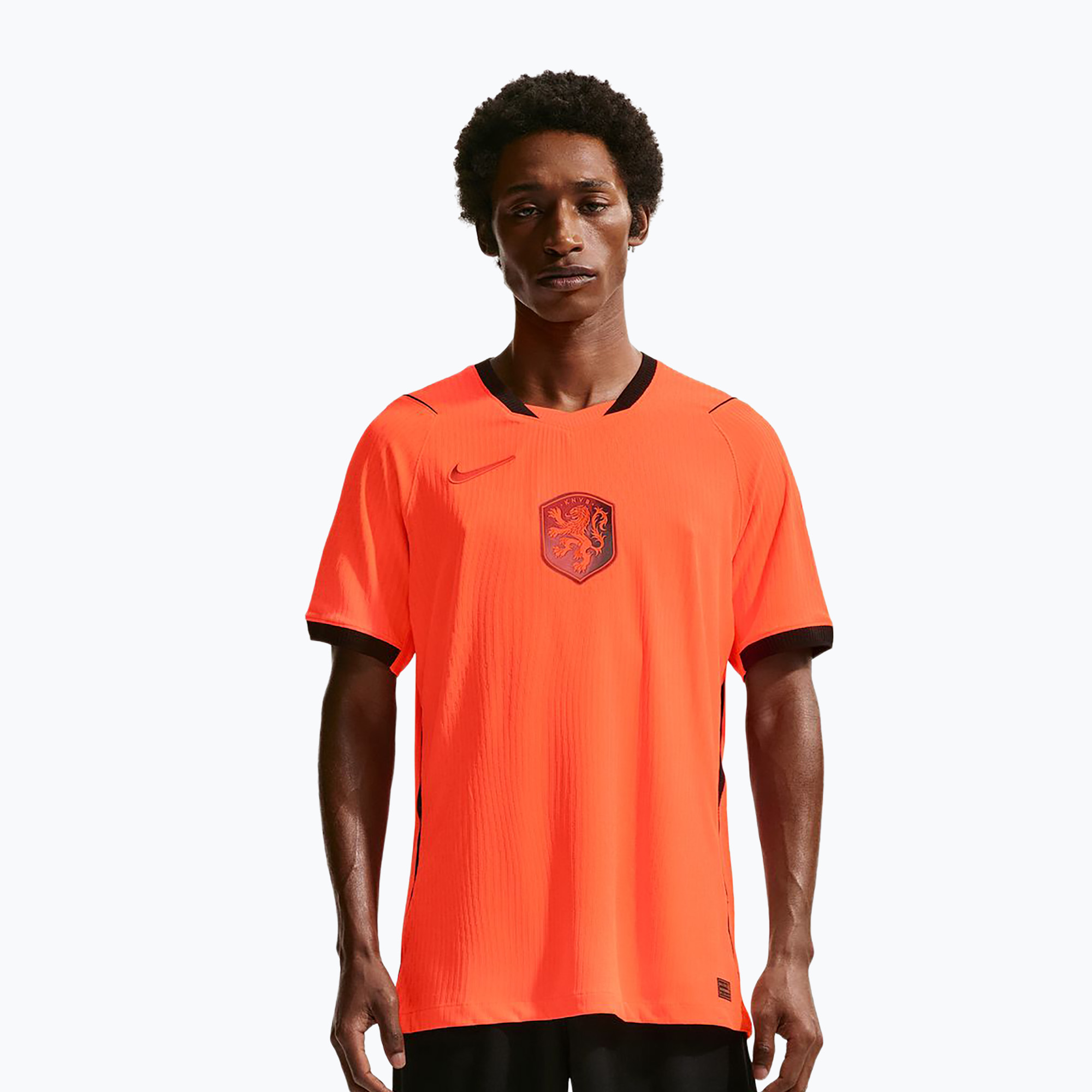 Мъжка футболна фланелка Nike Netherlands 2026/27 Match Home hyper crimson/black