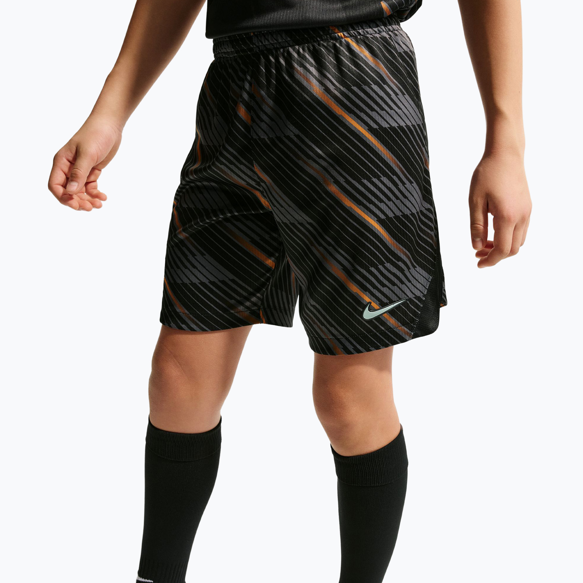 Детски вратарски шорти Nike FFF 2026/27 Stadium Goalkeeper black/medium ash/monarch/igloo