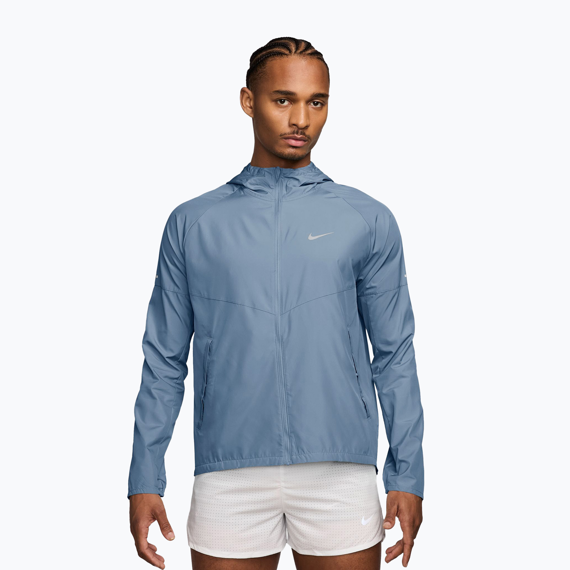 Мъжко яке за бягане Nike Repel Miler work blue/work blue
