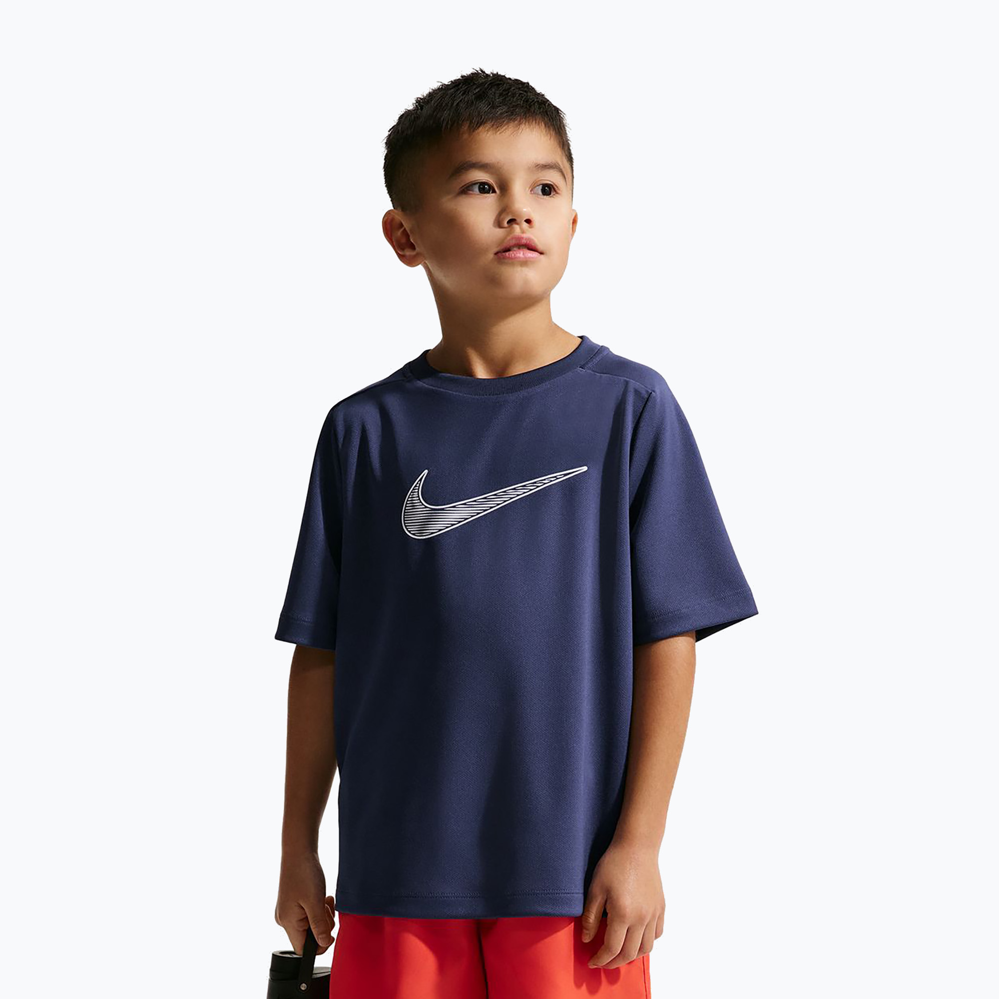 Detské tričko Nike Multi Dri-Fit midnight navy/white