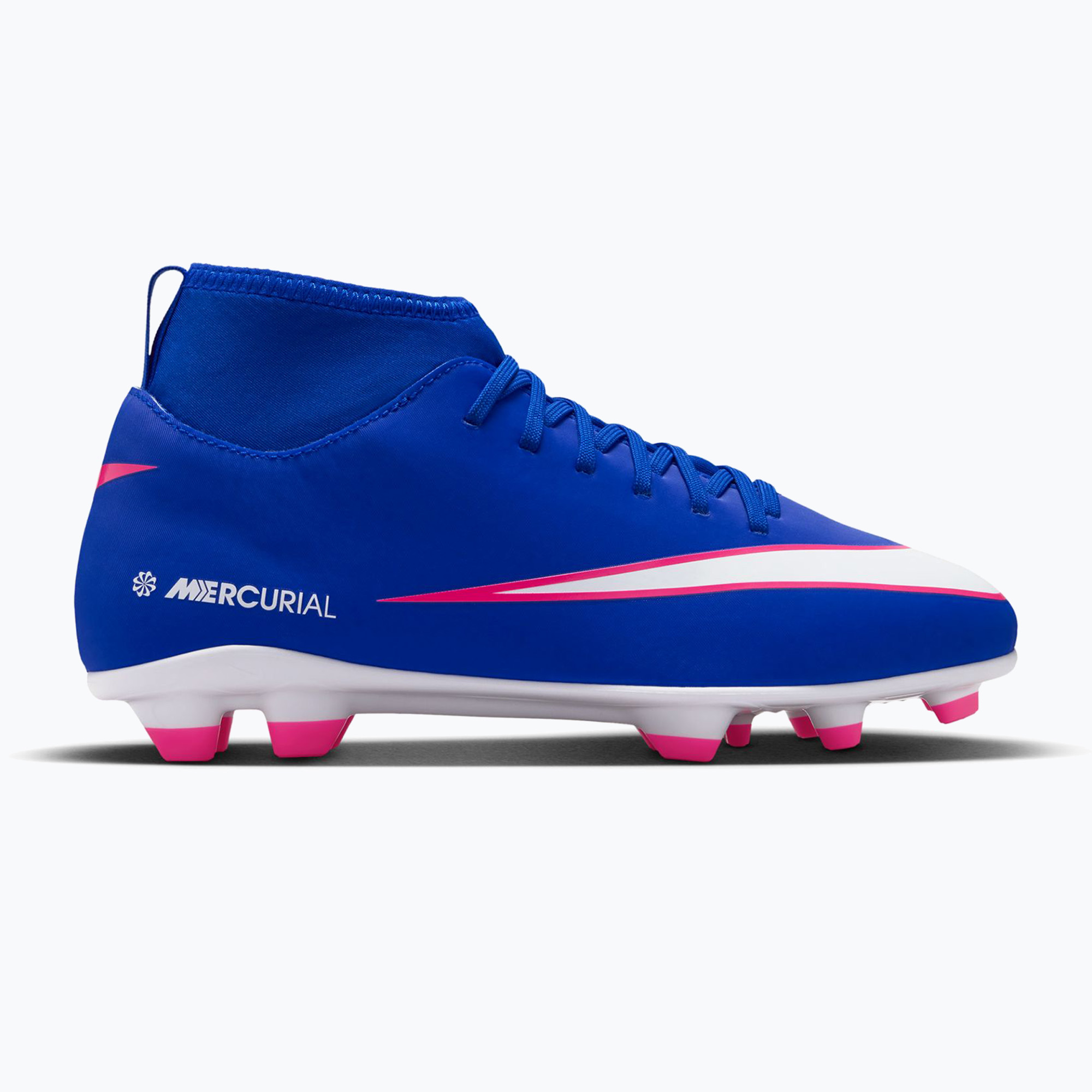 Buty piłkarskie dziecięce Nike Mercurial Superfly 10 Club FG/MG racer blue/white 