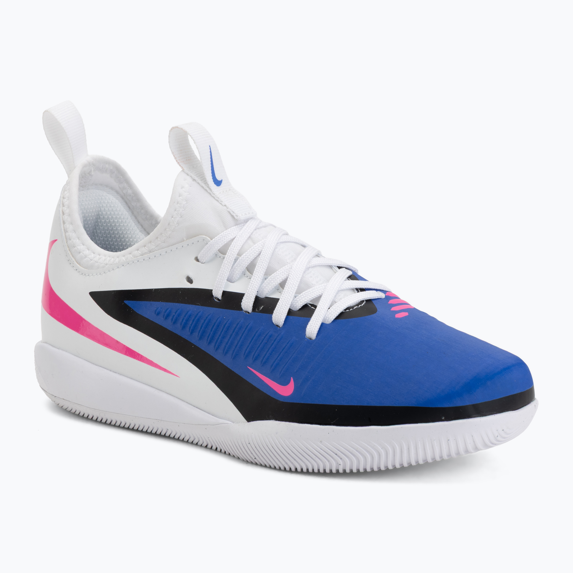 Детски футболни обувки Nike Jr. Phantom 6 Low Academy IN racer blue/white/pink blast