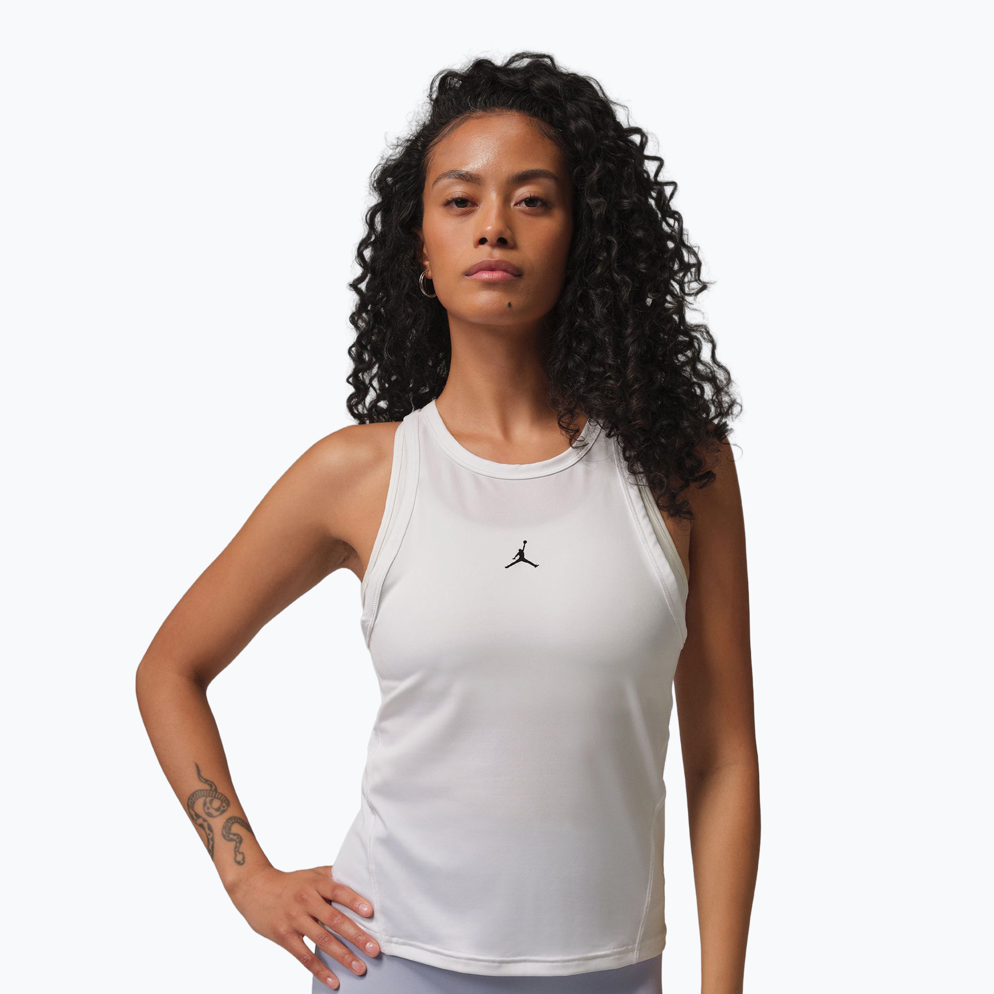 Dámske tričko Jordan Sport Essentials Dri-Fit Sleeveless Top white/black