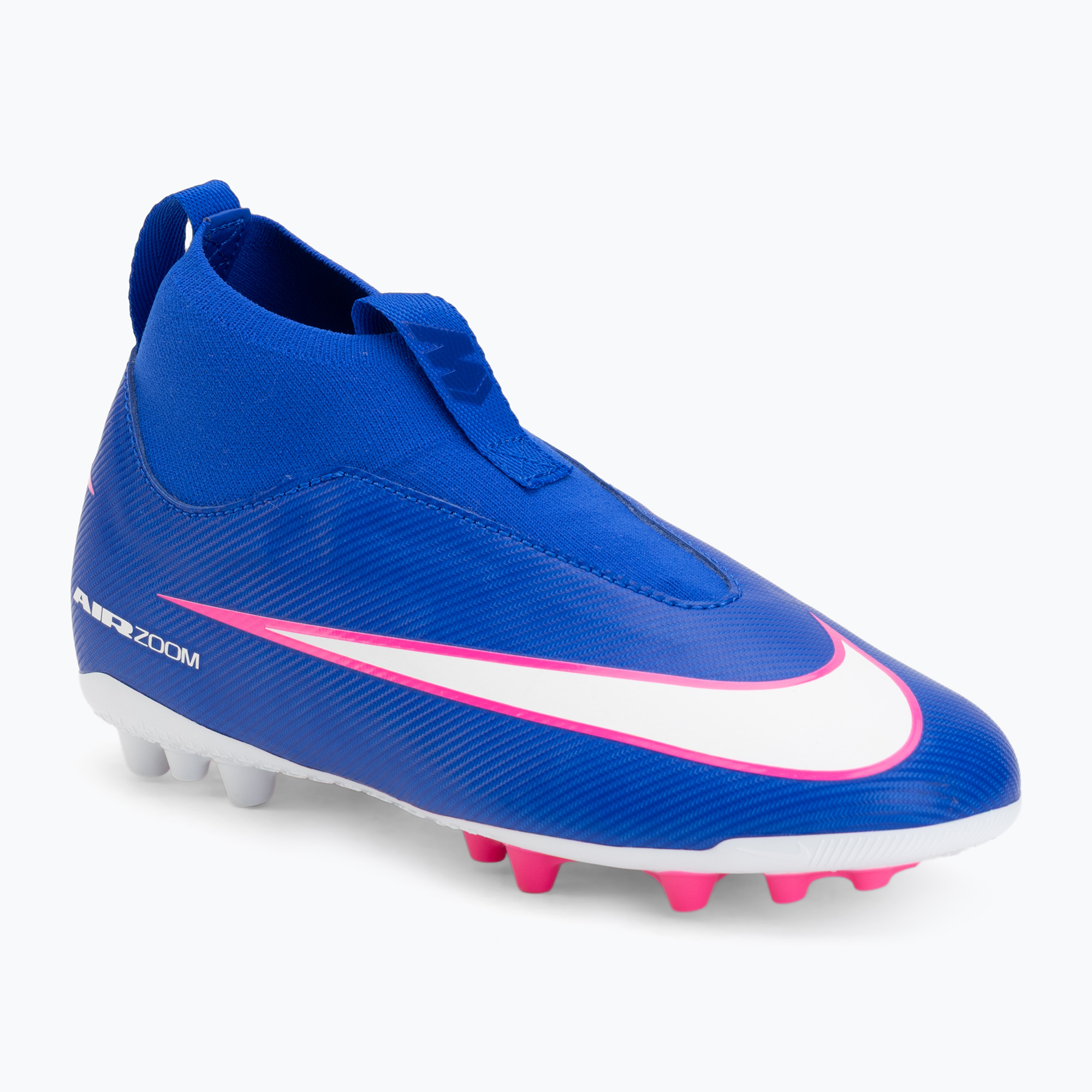 Buty piłkarskie dziecięce Nike Mercurial Superfly 10 Academy AG racer blue/white 