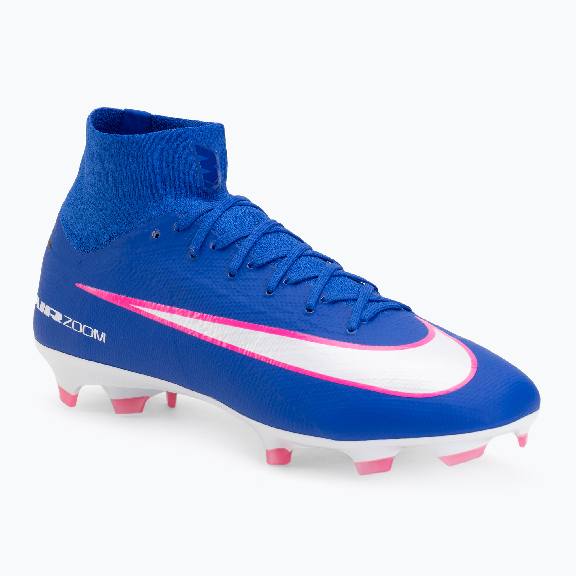 Buty piłkarskie męskie Nike Mercurial Superfly 10 Pro FG race blue/white 