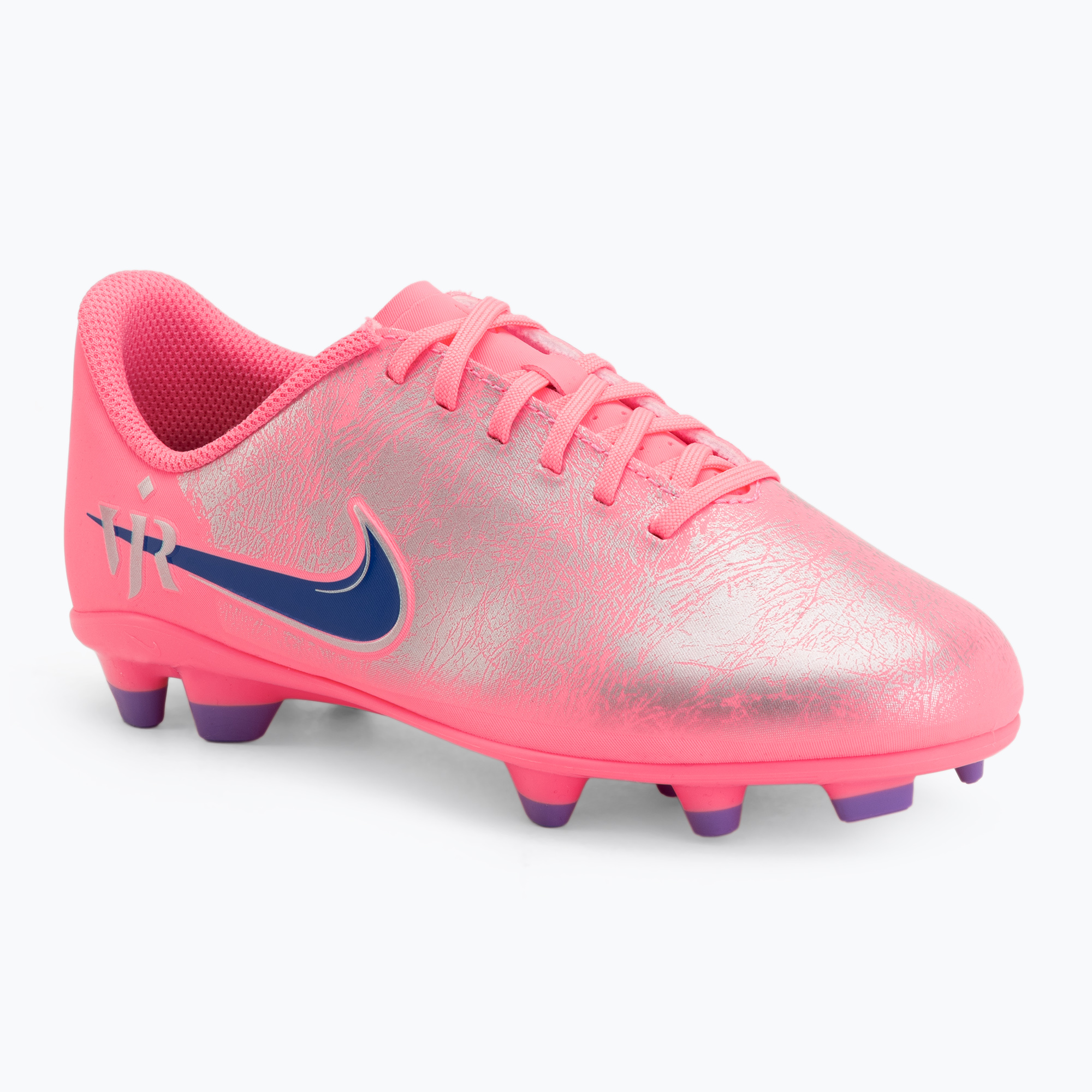 Buty piłkarskie dziecięce Nike Zoom Vapor 16 Club VJR Jr FG/MG sunset pulse/old royal