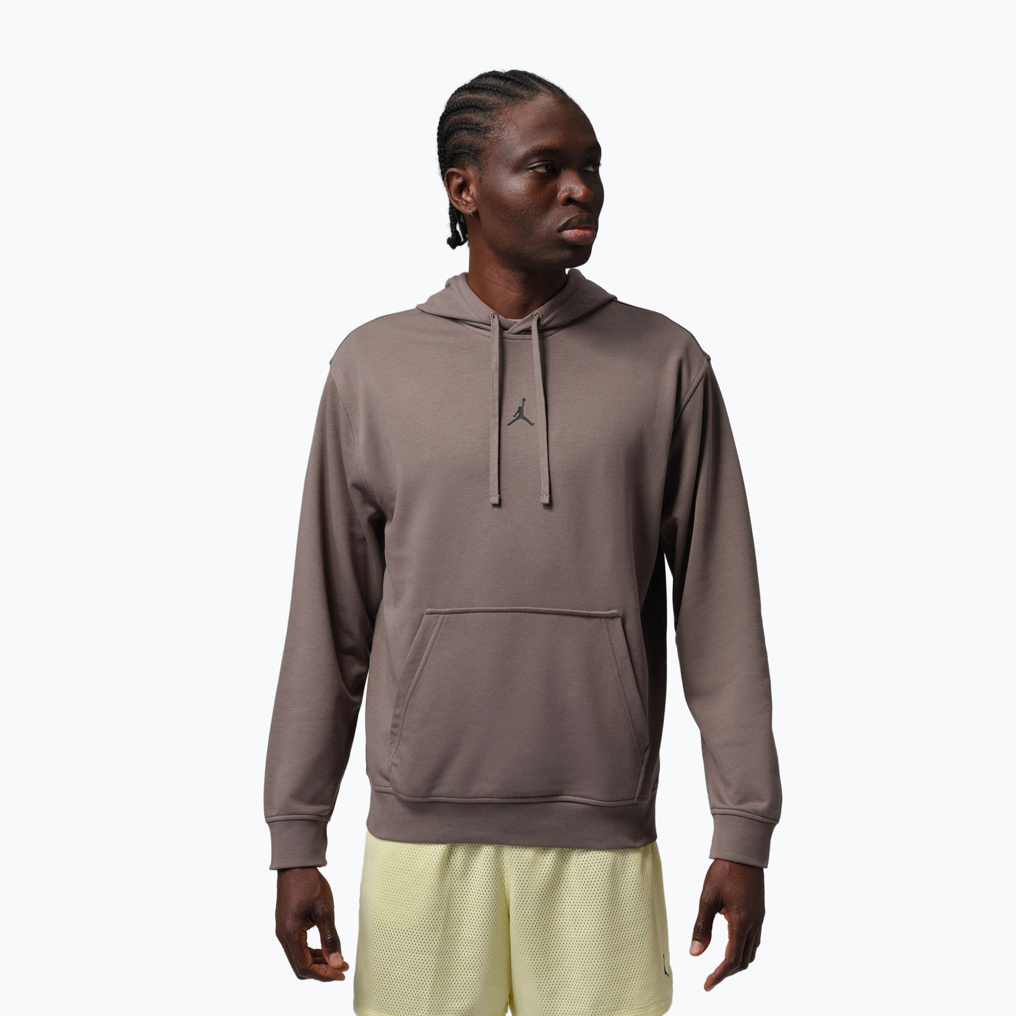 Мъжки суичър Nike Sport Crossover Dri-Fit olive grey/black