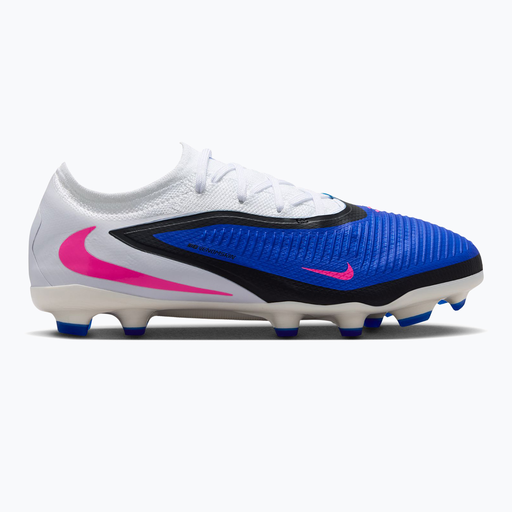 Детски футболни обувки Nike Phantom 6 Low Pro FG/MG racer blue/white/pink blast