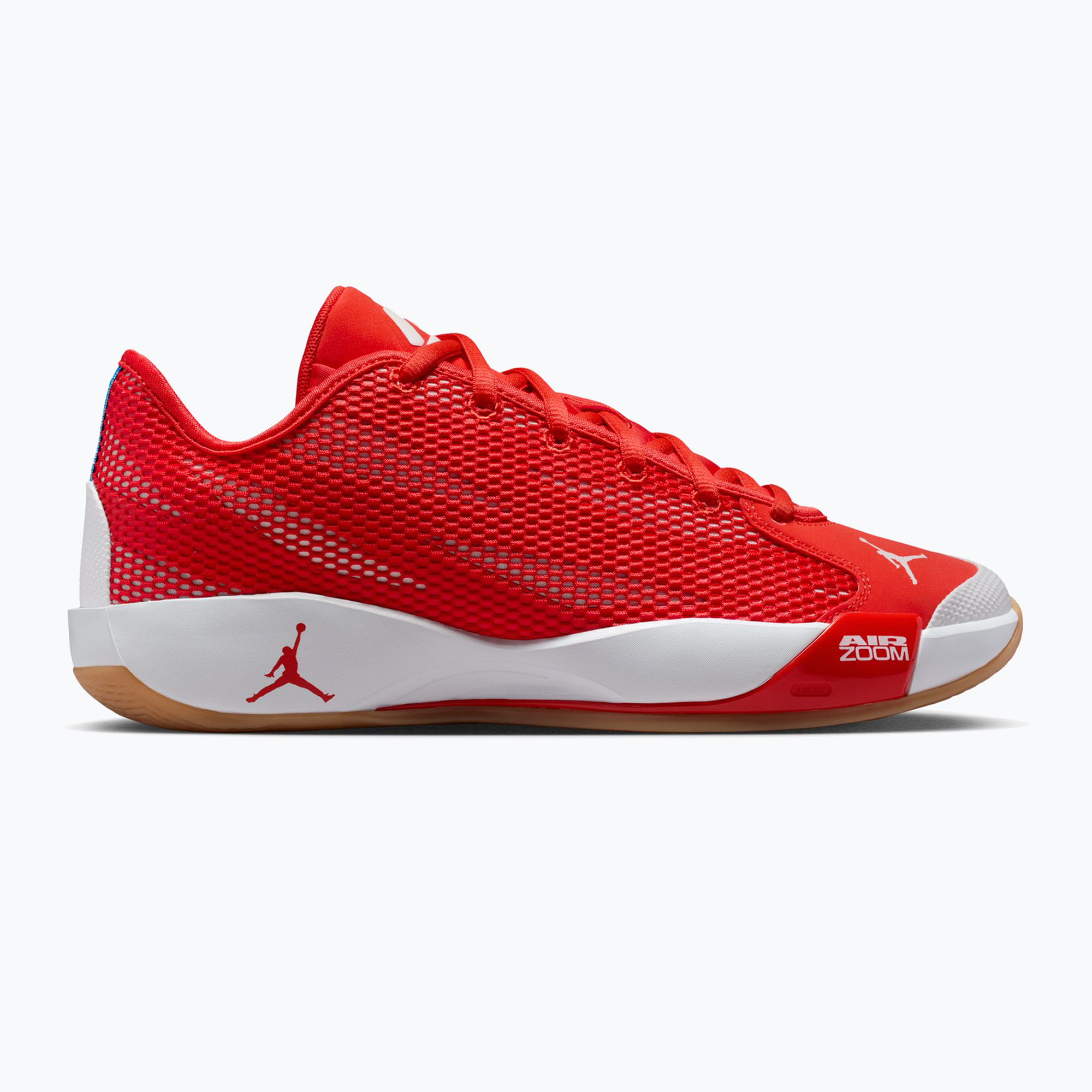 Buty do koszykówki męskie Nike Jordan Luka 77 chile red/gum light brown/white 