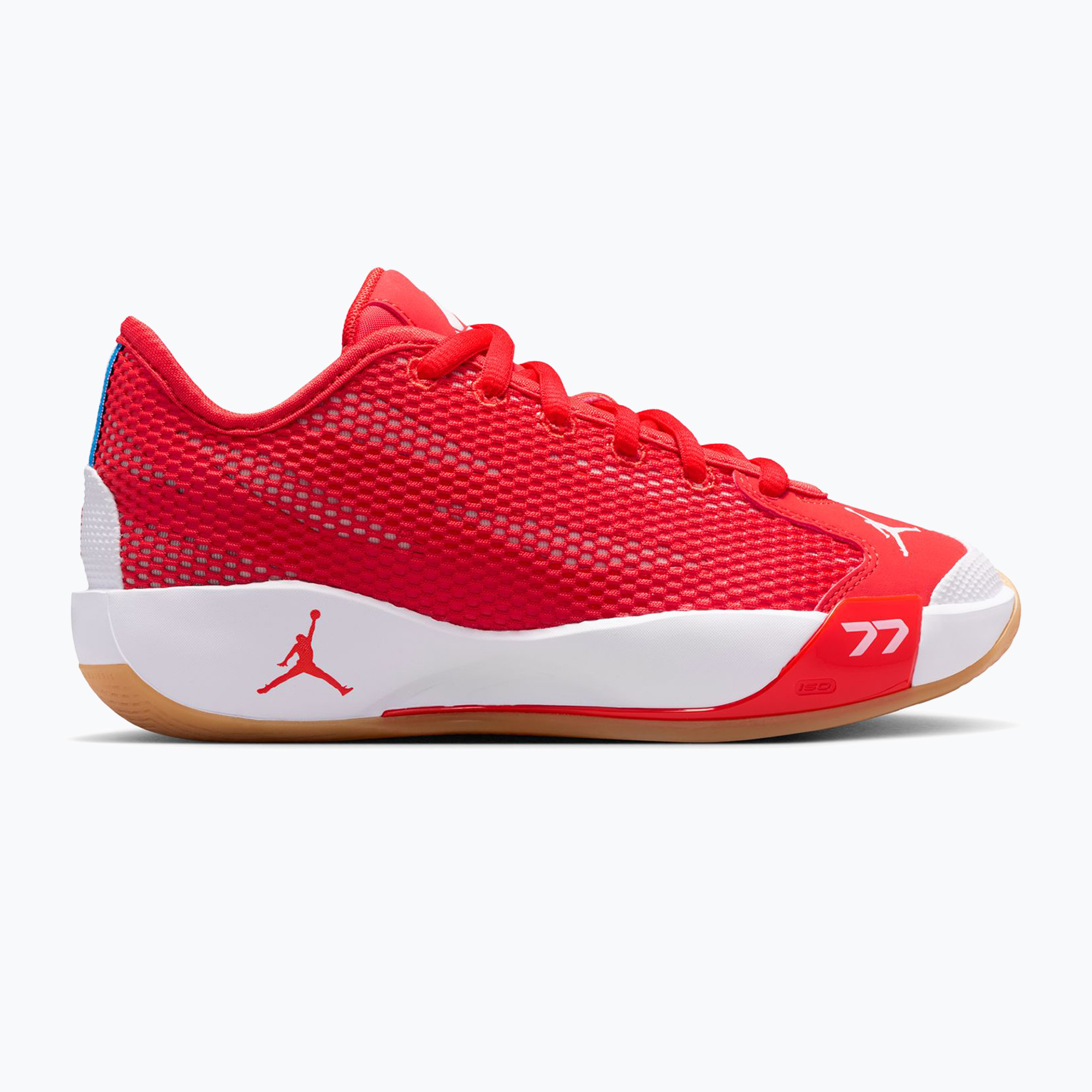 Buty do koszykówki dziecięce Nike Jordan Luka 77 GS Jr chile red/gum light brown/white