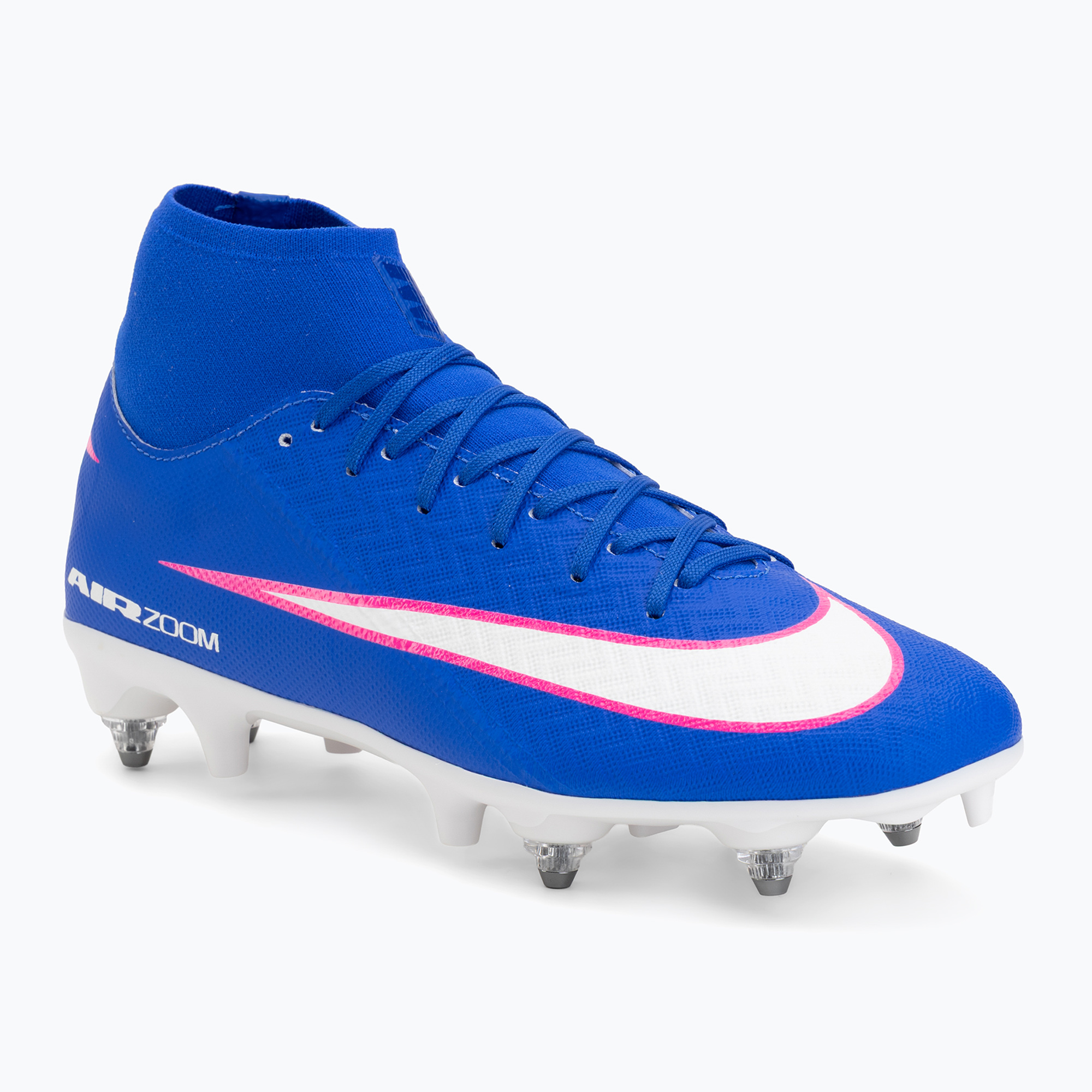 Buty piłkarskie męskie Nike Mercurial Superfly 10 Academy SG-Pro racer blue/white 