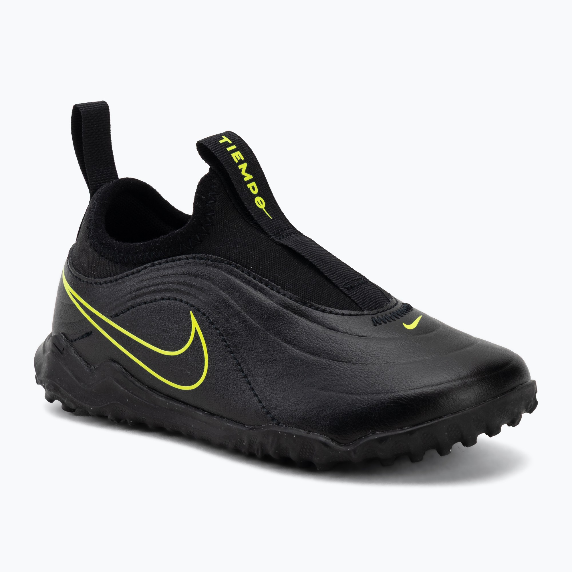 Detské futbalové kopačky Nike Tiempo Maestro Flex Jr TF PS black/volt/black
