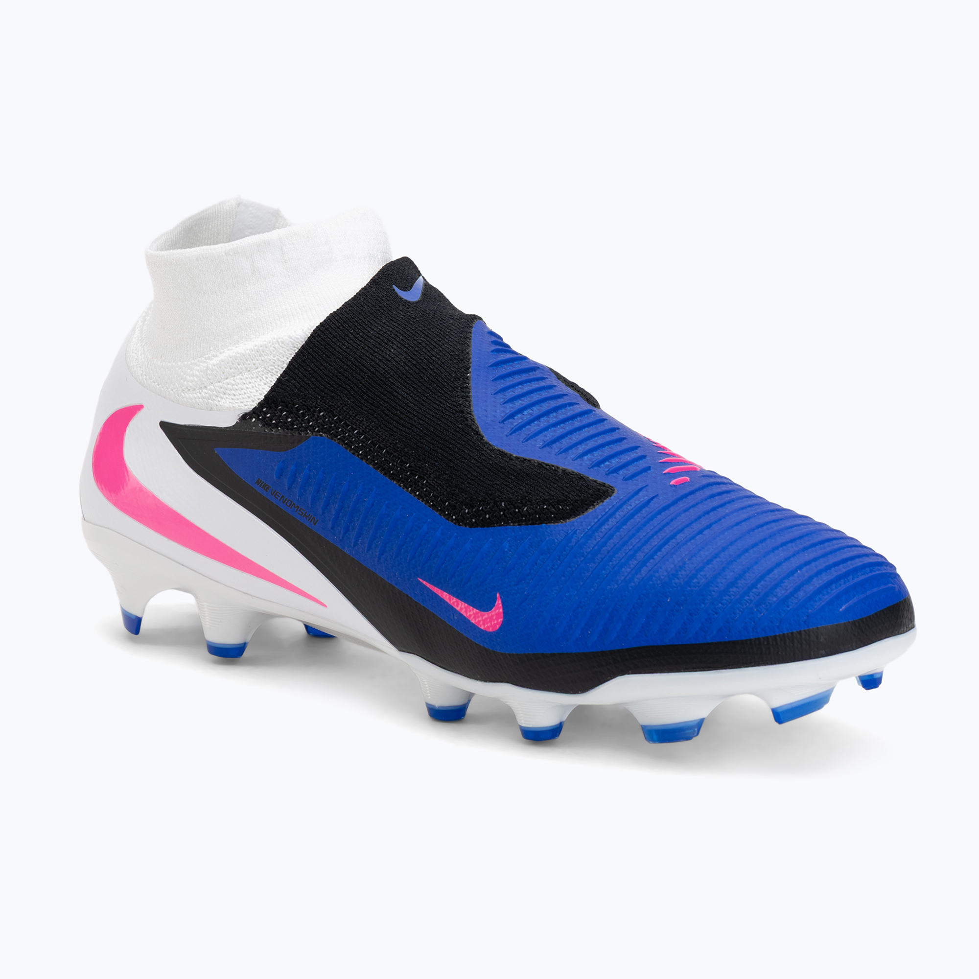 Buty piłkarskie męskie Nike Phantom 6 High Pro FG racer blue/white/pink blast 