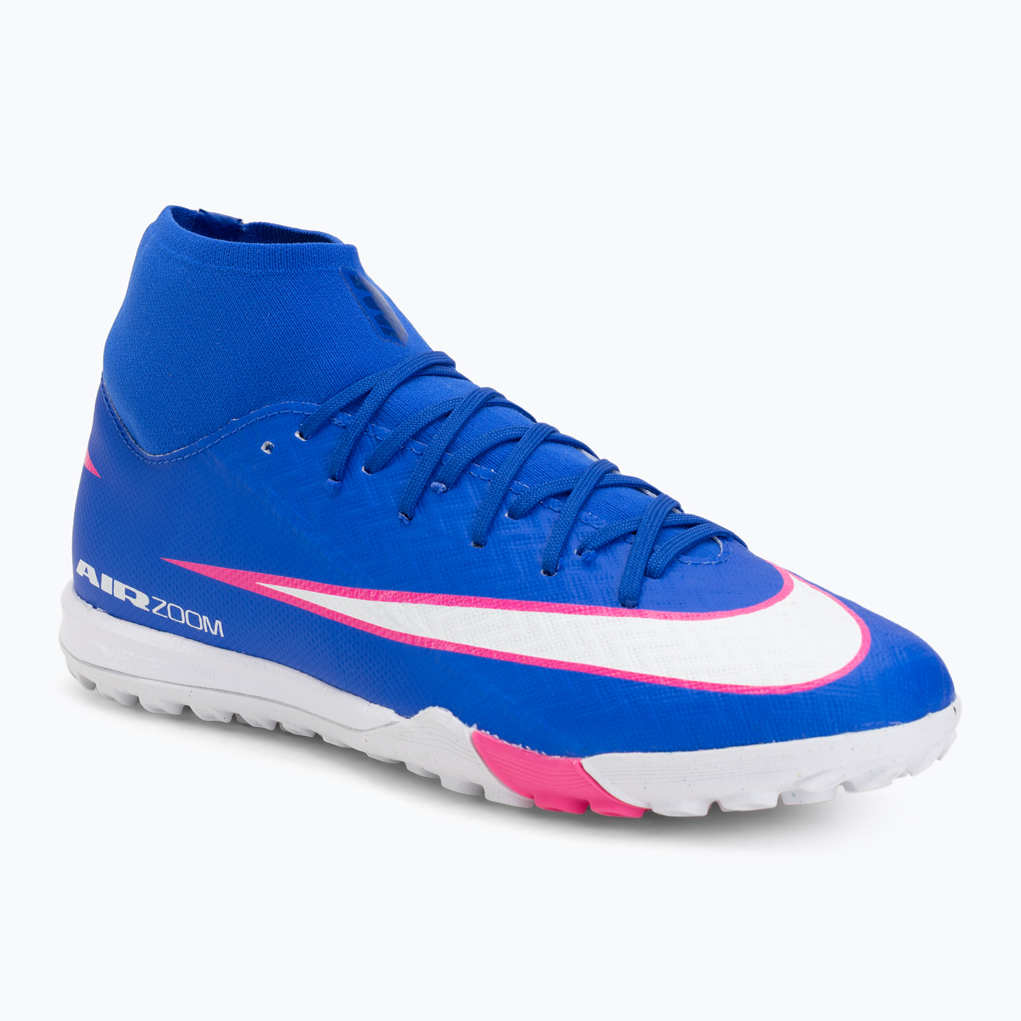 Buty piłkarskie męskie Nike Mercurial Superfly 10 Academy TF racer blue/white 