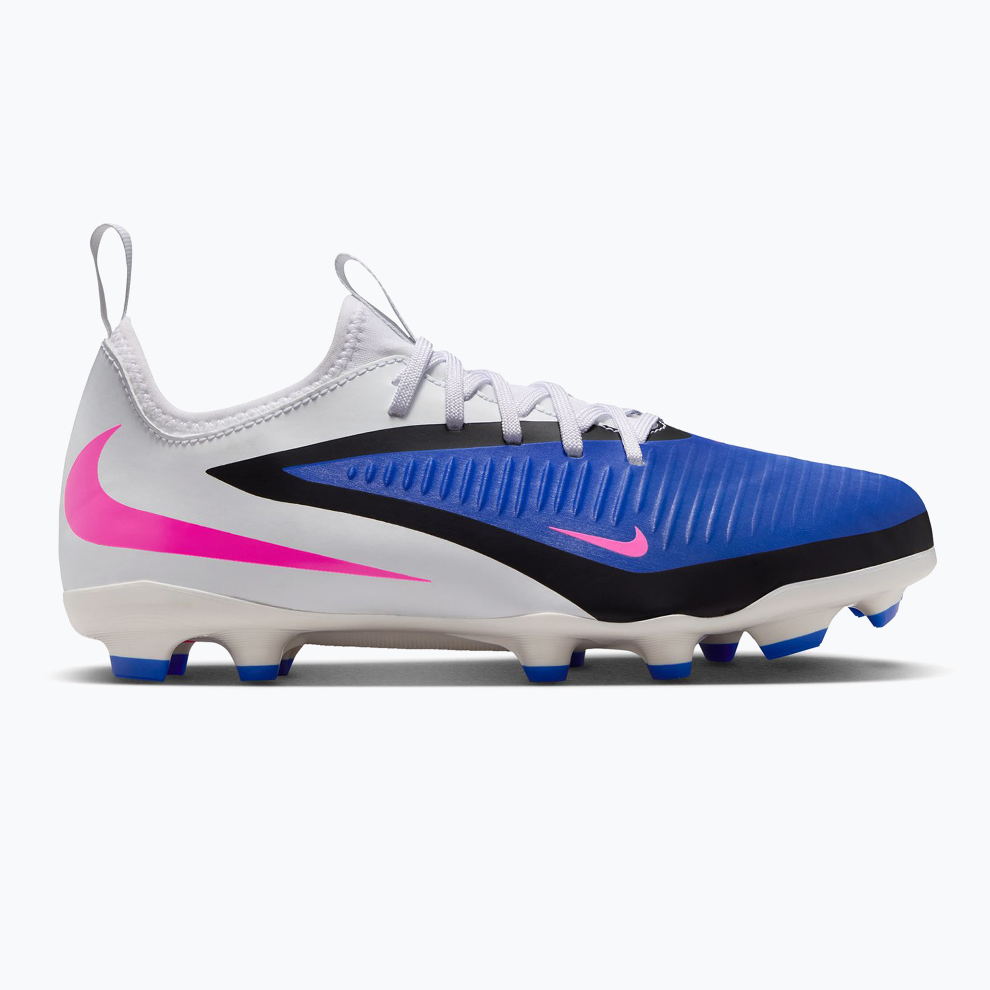 Детски футболни обувки Nike Phantom 6 Low Academy FG/MG Jr racer blue/white/pink blast