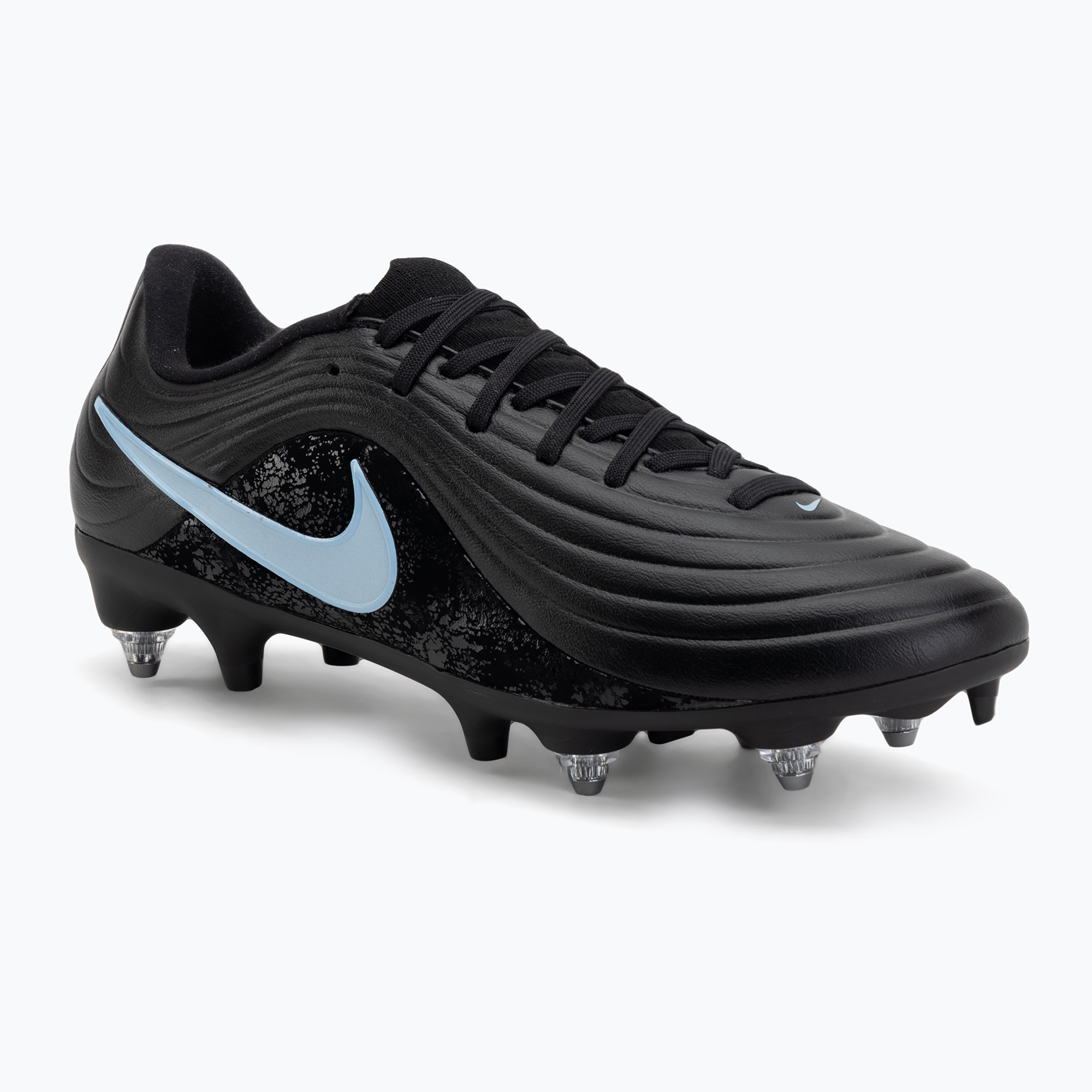 Buty piłkarskie męskie Nike Tiempo Maestro Acad SG-Pro AC black/ice blue 