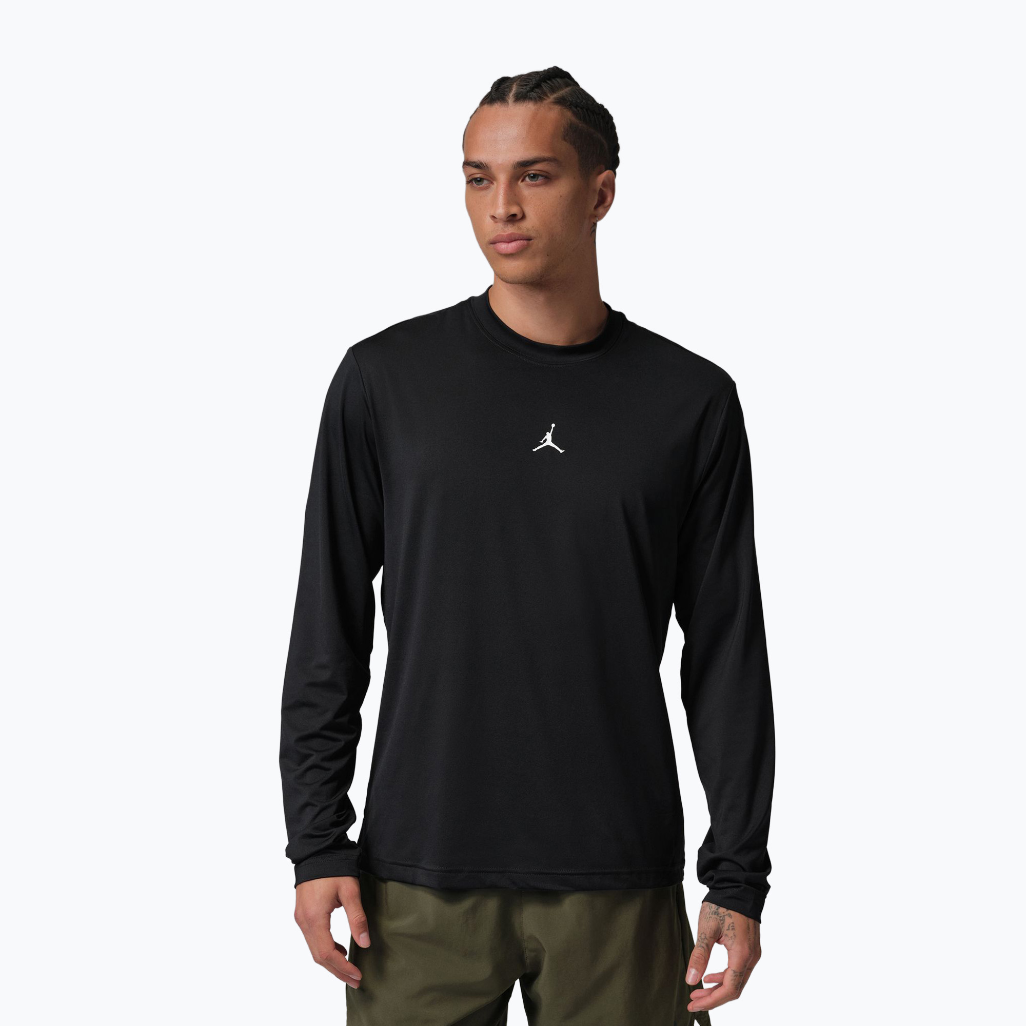 Bluză cu mânecă lungă pentru bărbați Jordan Sport Essentials Dri-Fit black