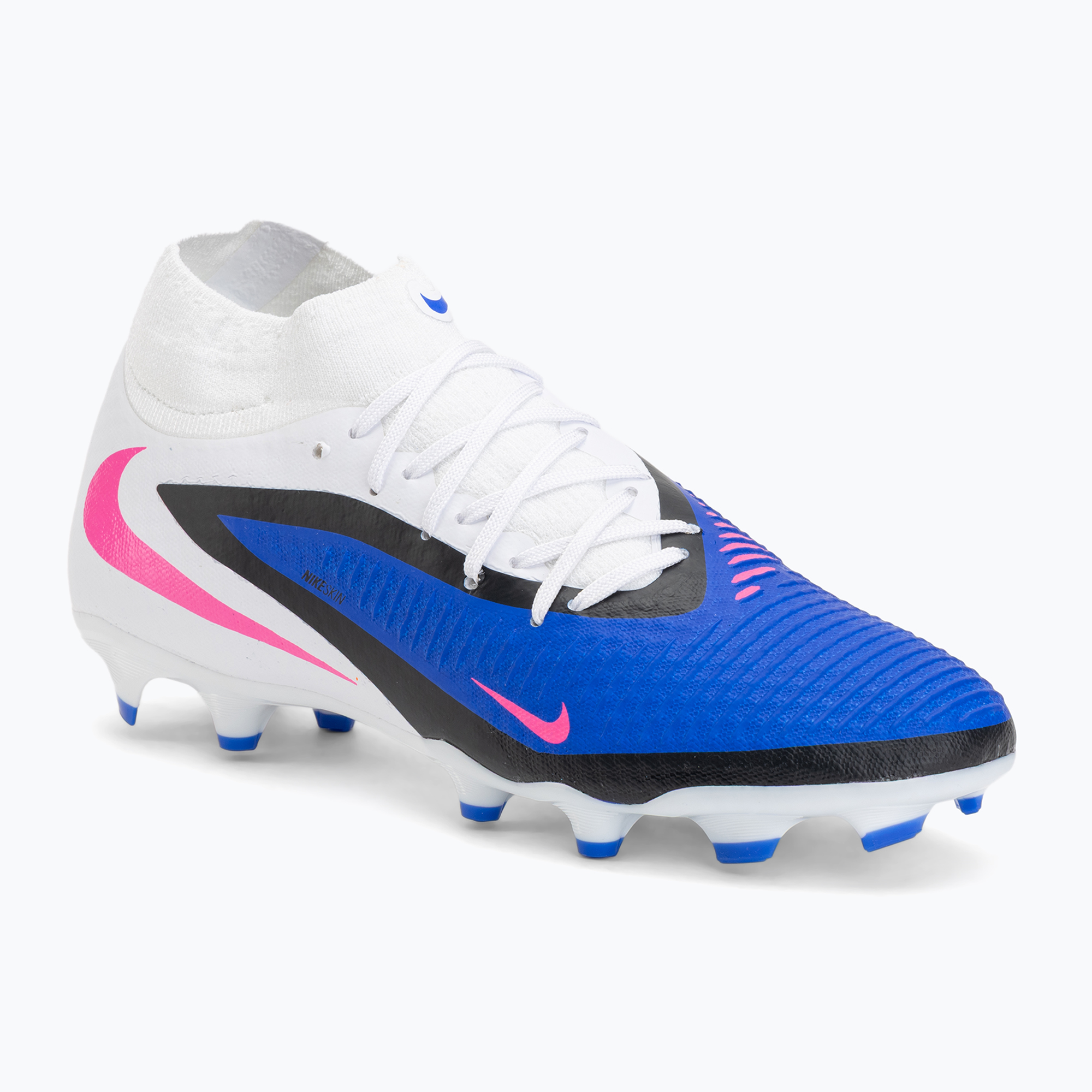 Buty piłkarskie męskie Nike Phantom 6 High Academy FG/MG racer blue/white/pink blast 