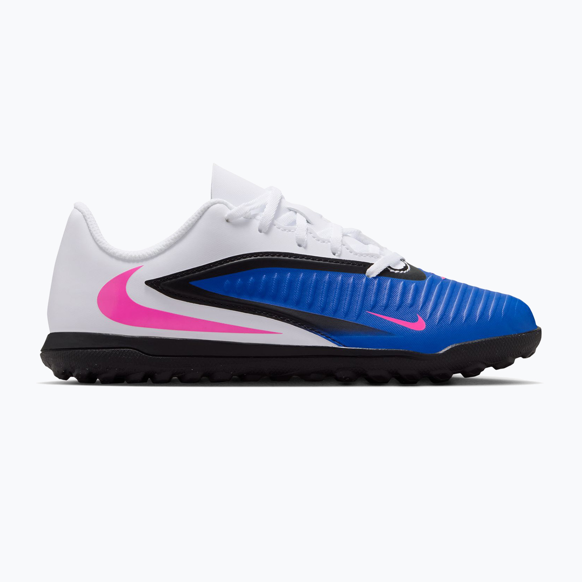 Buty piłkarskie dziecięce Nike Jr. Phantom 6 Low Club TF racer blue/white/pink blast 